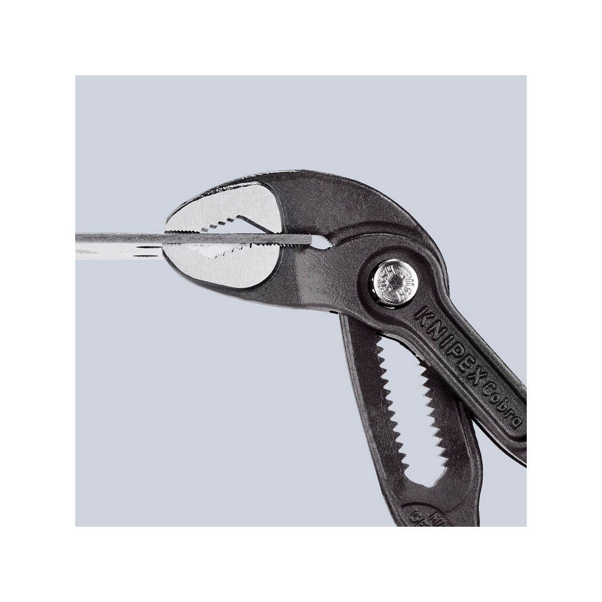 KNIPEX 87 02 180 คีมคอม้า รุ่น Cobra ด้ามหนา 180mm (7")