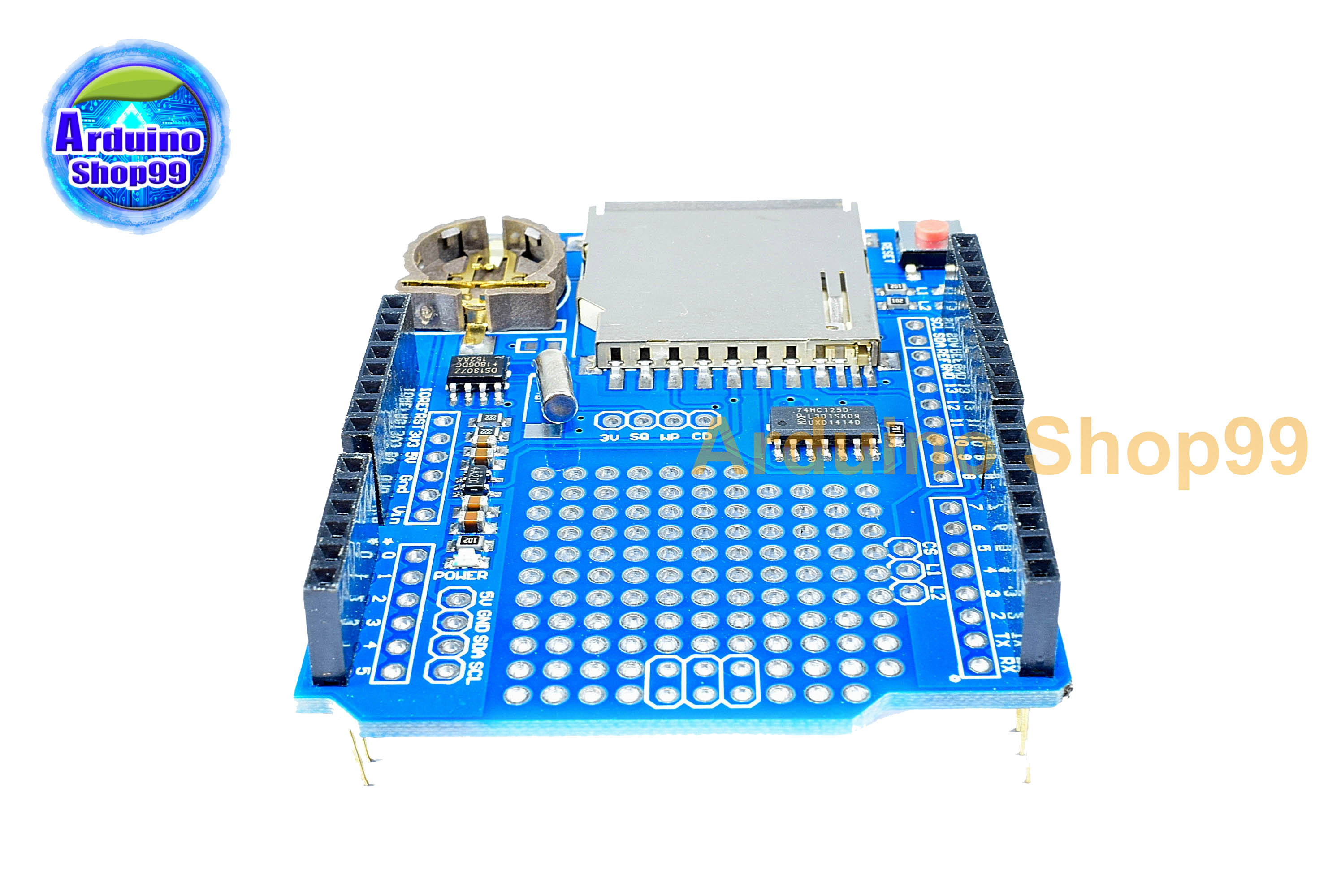 Data Logging shield Expansion Board with Clock Compatible UNO R3