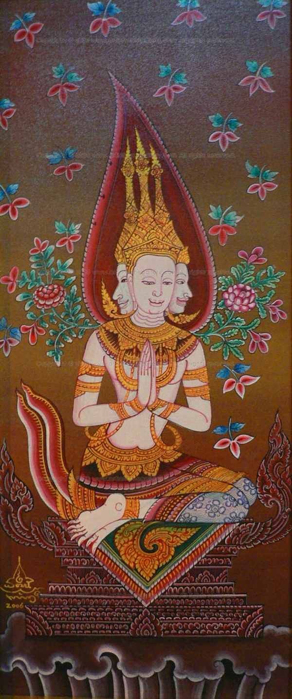ผลงานศิลปะ "พระพรหม"