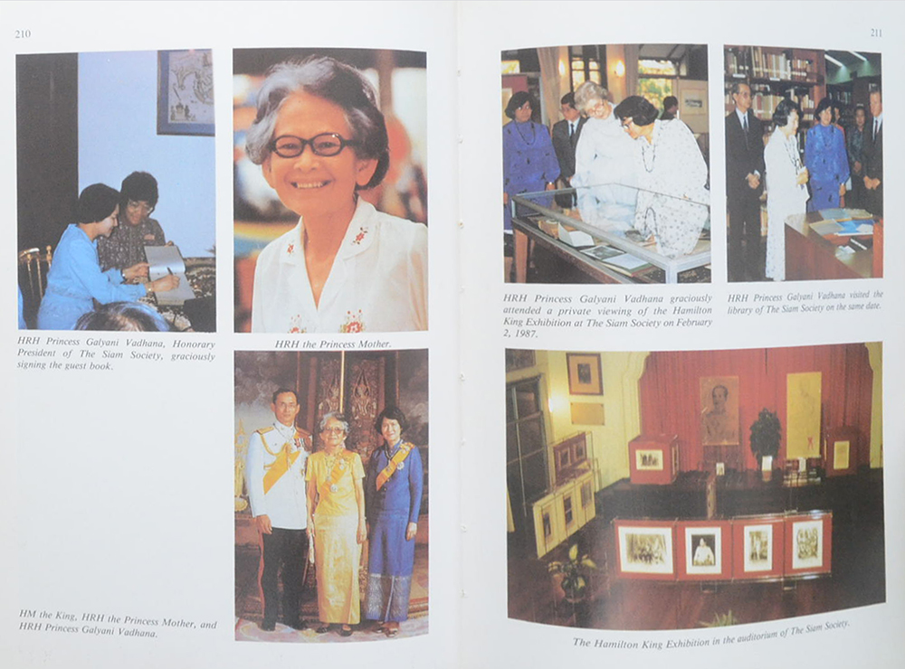 THE SIAM SOCIETY UNDER FIVE REIGNS