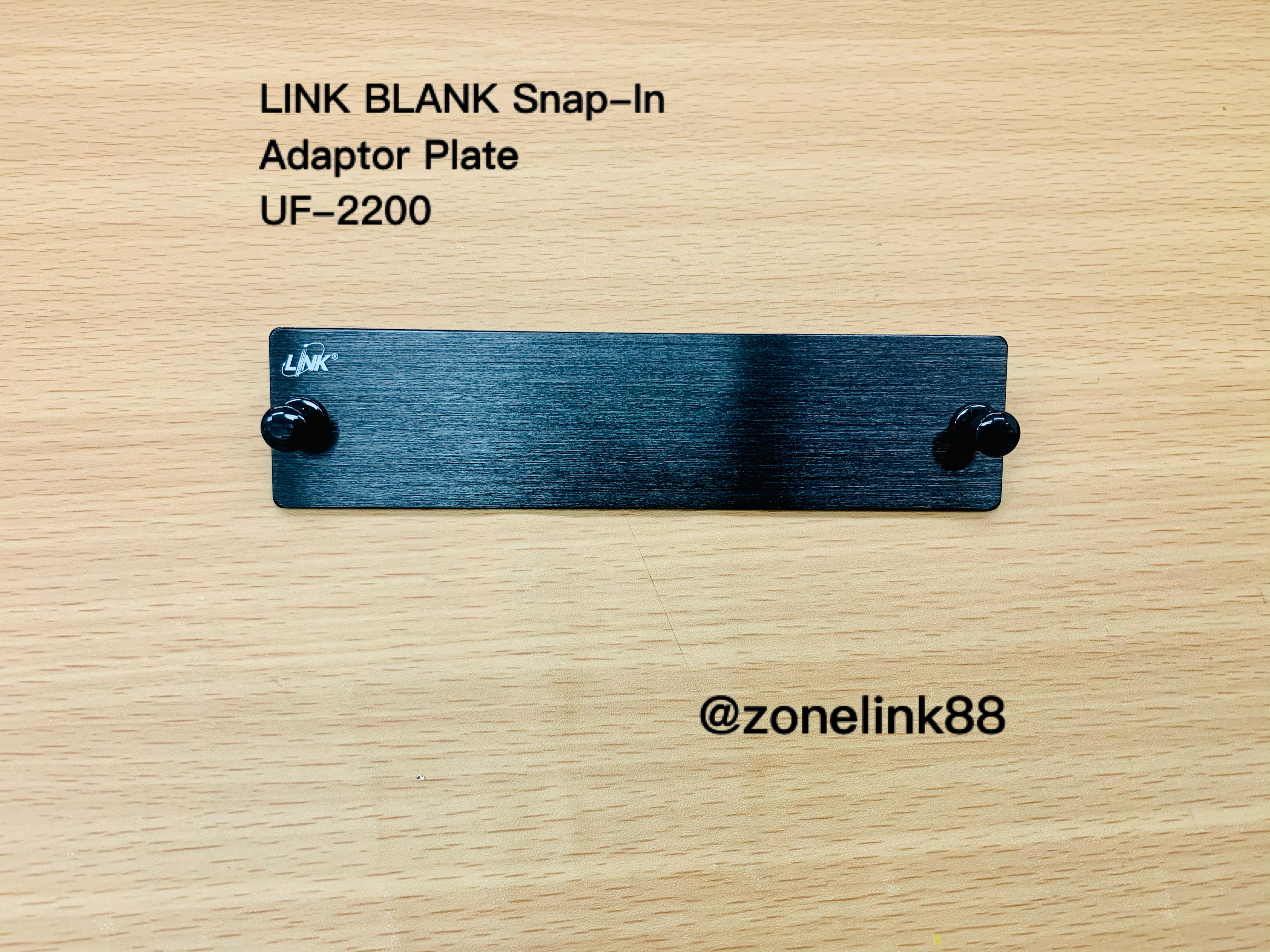LINK UF-2200 BLACK Snap-In Adapter Plate