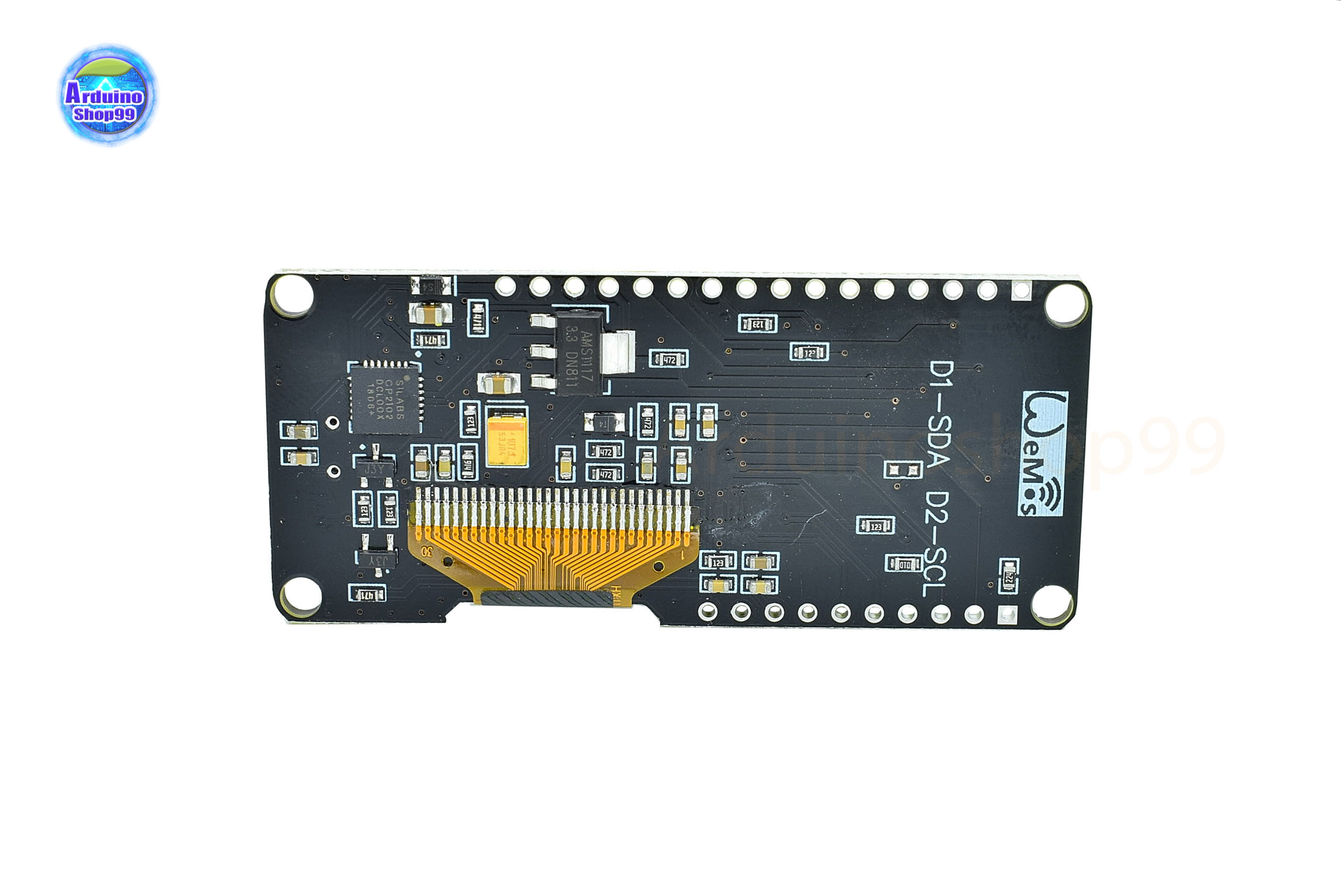 Wemos Nodemcu Wifi ESP8266 + 0.96 Inch OLED Board