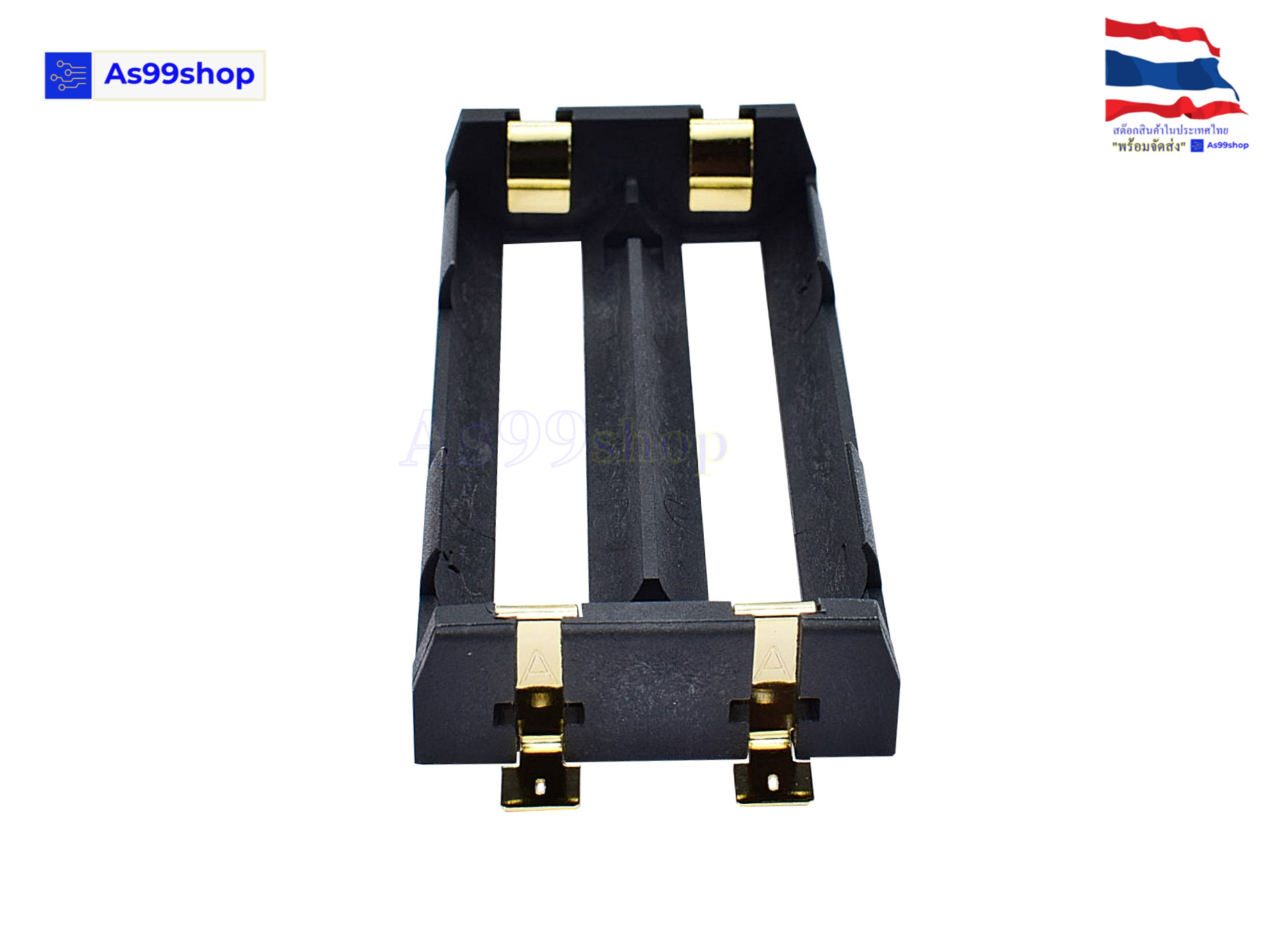 รังถ่าน 18650 Battery Holder - SMD- 2 Cell