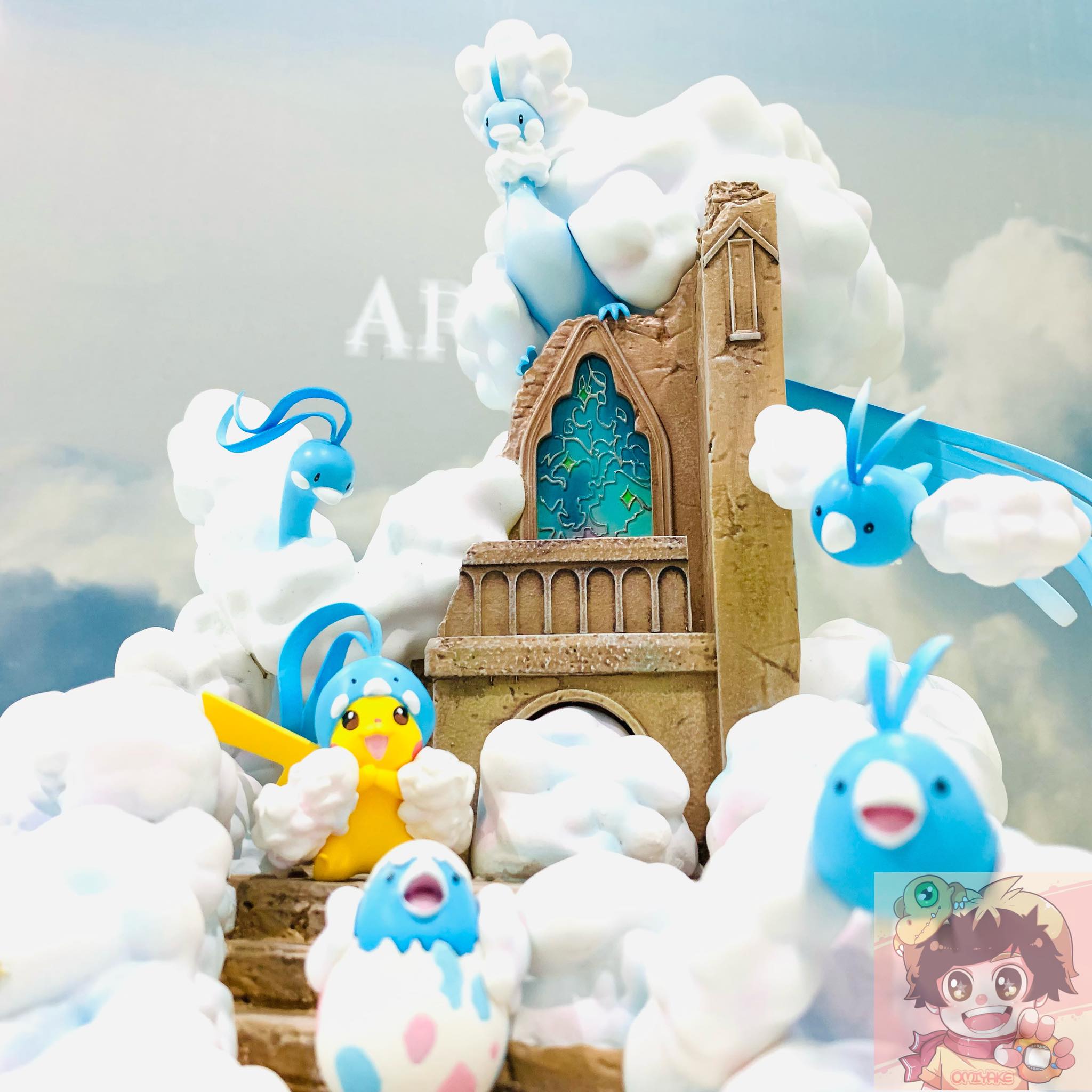 Gene Studio - Swablu(Tyltto) , Altaria(Tyltalis) and Mega Evolution Set โปเกมอน POKEMON Pokémon สวาบลู อัลทาเรีย[USED]