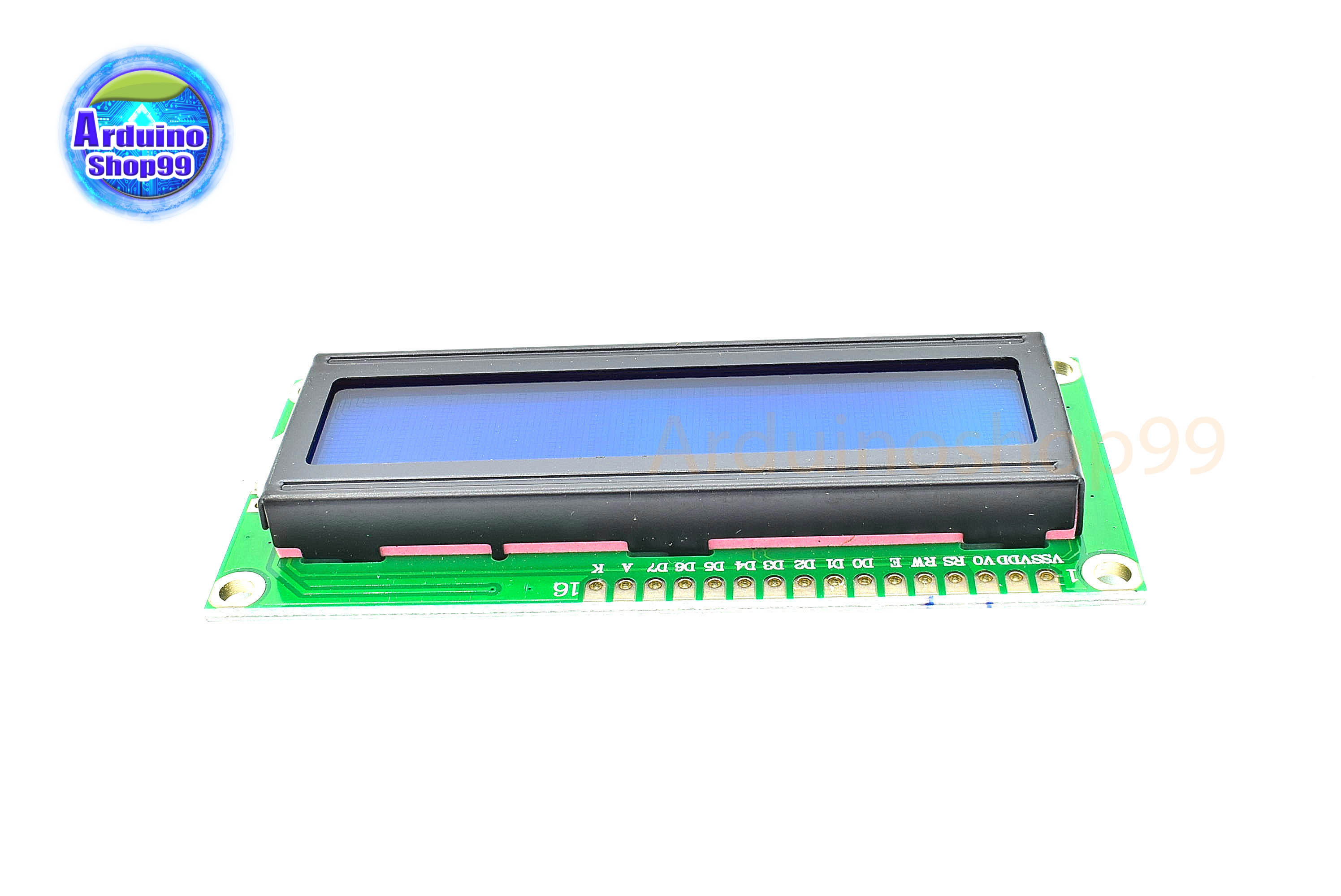 จอแสดงผล LCD1602 ขนาด 16*2 สีน้ำเงิน ; LCD1602(Blue Screen)