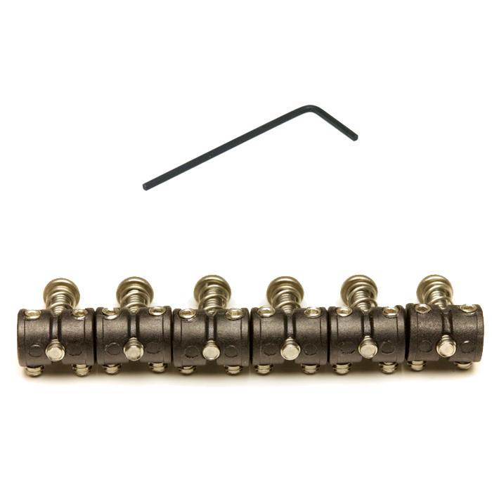 STRING SAVER ORIGINALS JAZZMASTER, JAGUAR & MUSTANG STYLE BARREL SADDLES (PS-8108-00)