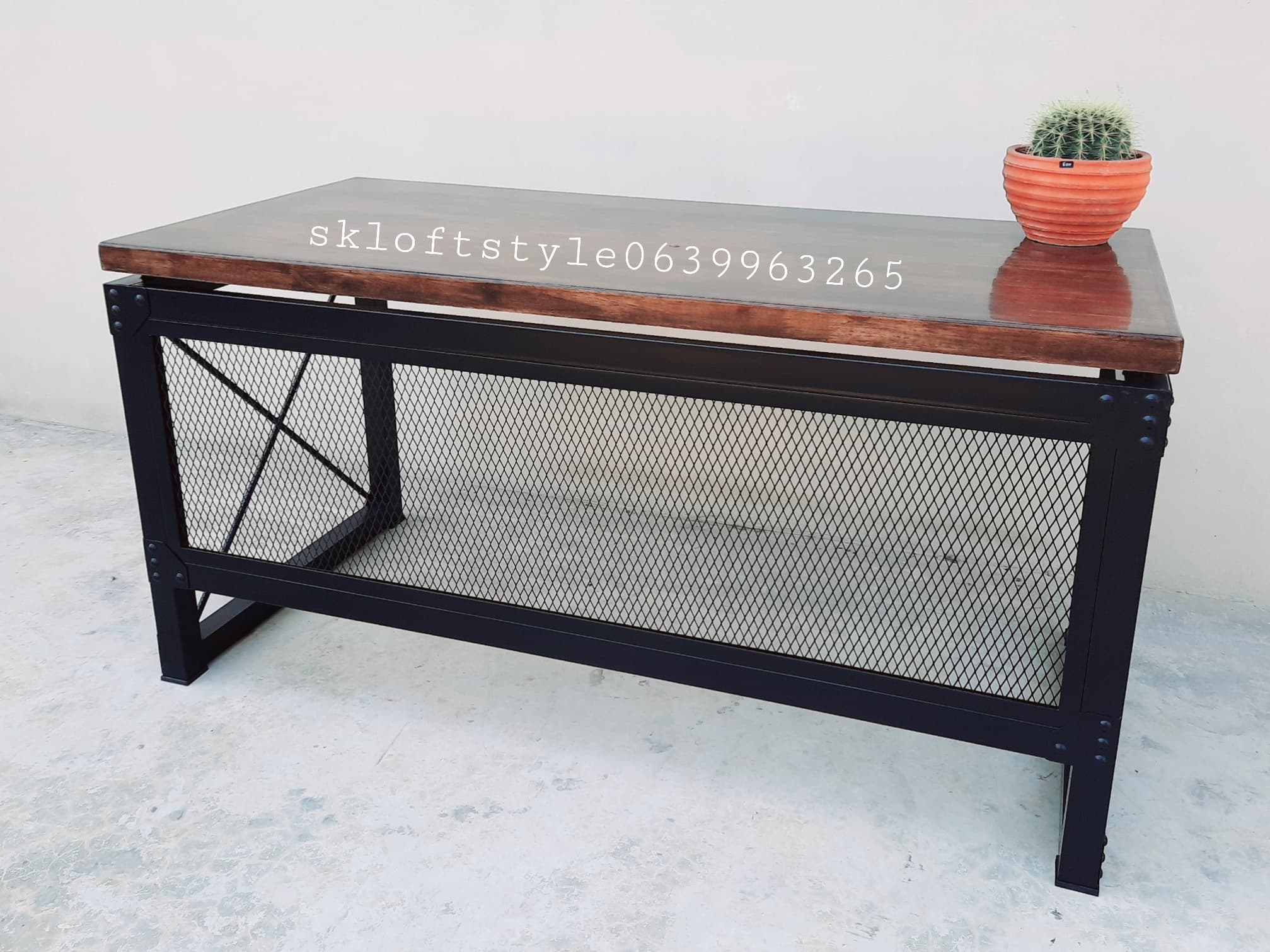 โต้ะทำงาน แต่เหล็กฉีก ขนาดกว้าง70*150