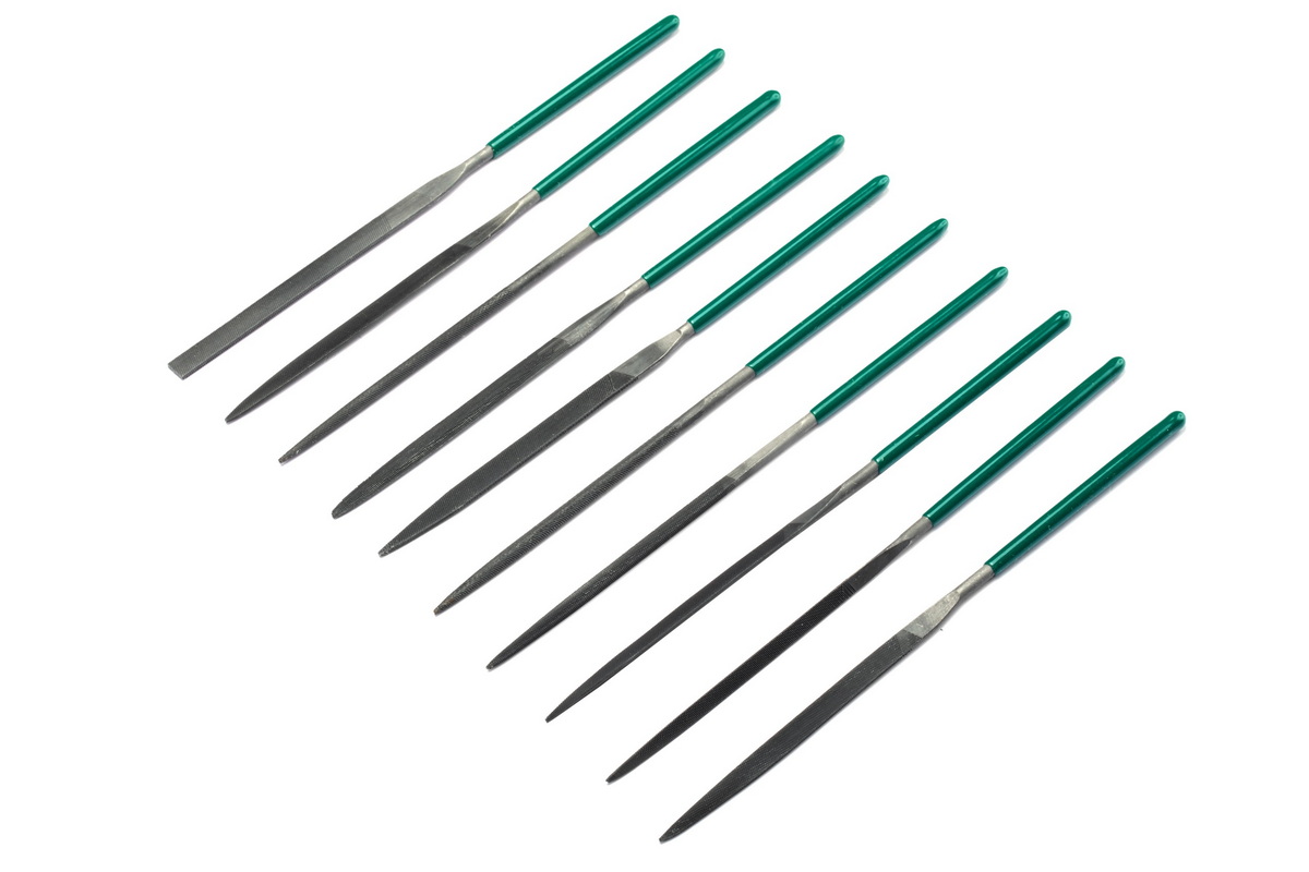 SATA 03802 ชุดตะไบเข็มคละแบบ 4x160mm 10ชิ้น