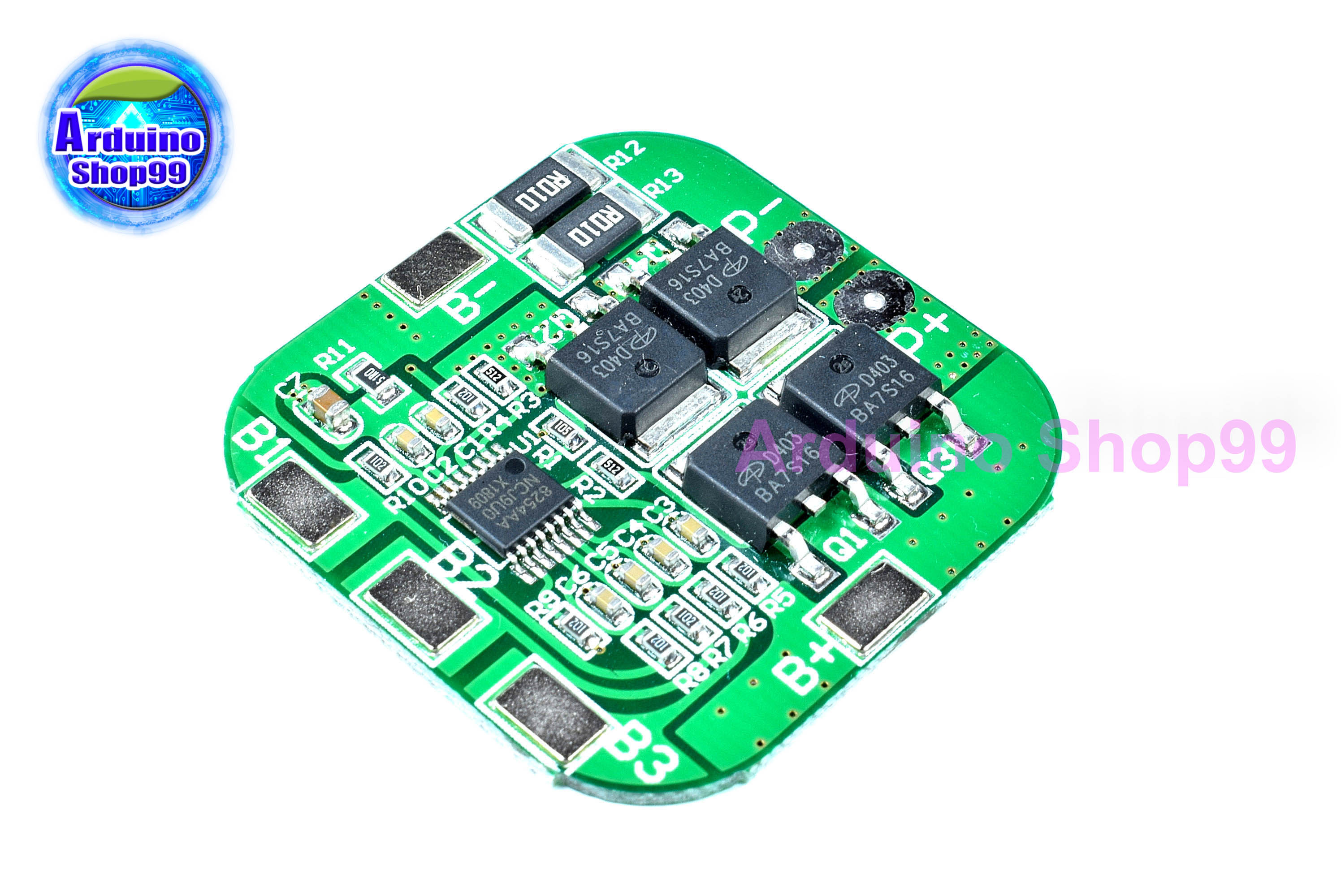 4S 14.8V / 16.8V 20A peak li-ion BMS PCM battery protection board