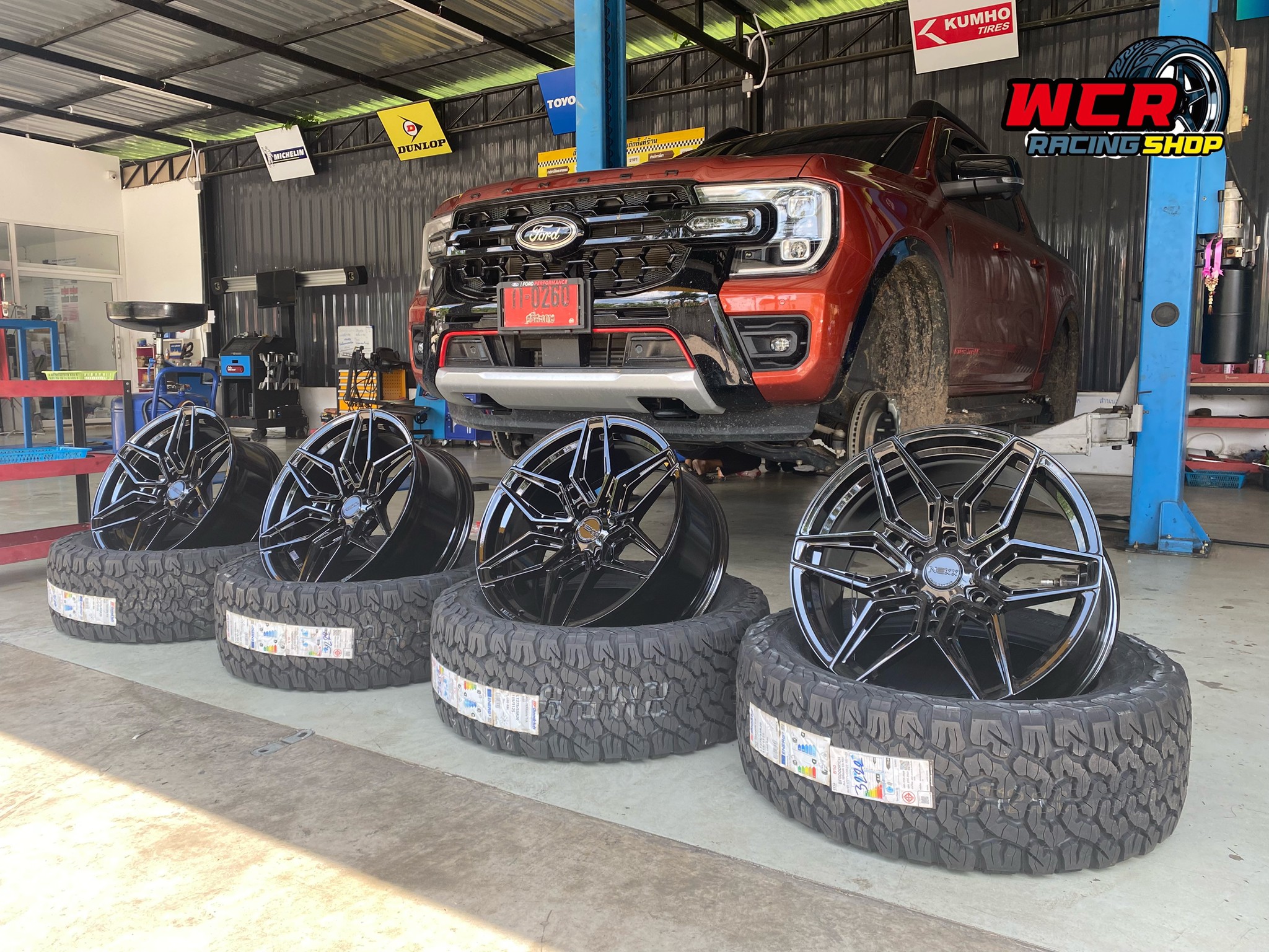 ล้อเบา NEXX-XX01 ขอบ20 พร้อมยาง BF KO2 ขนาเ275/55-20