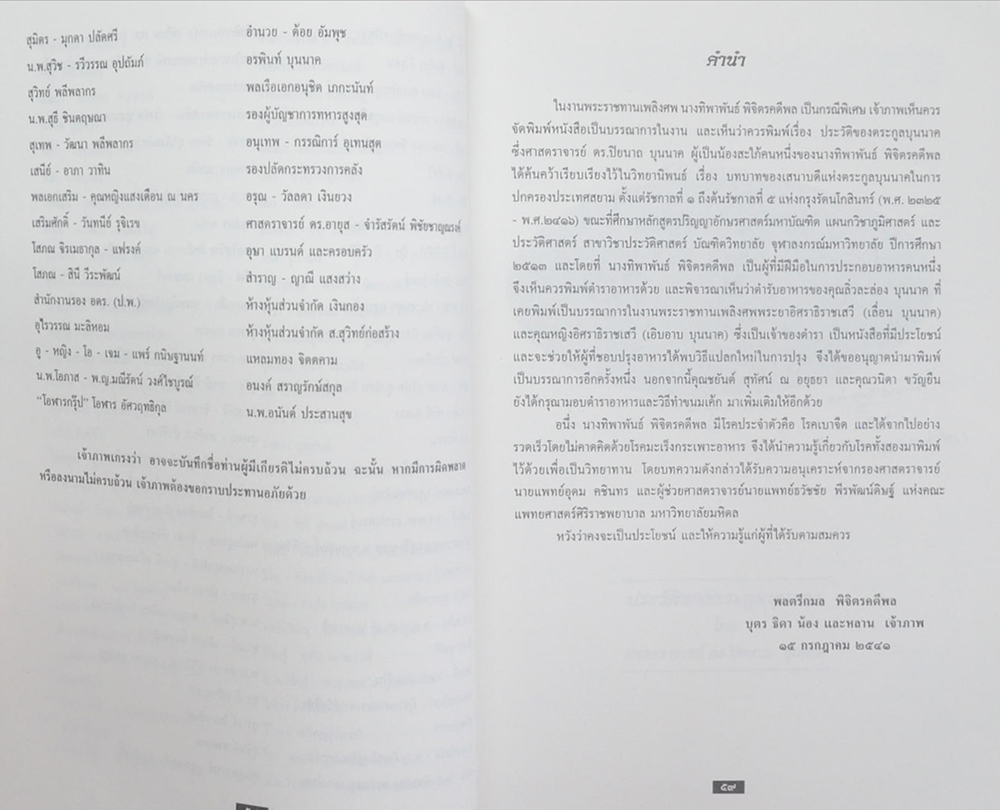 ทิพาพันธ์ พิจิตรคดีพล (ตำราอาหารนานาชาติ) (ขายตามสภาพ)