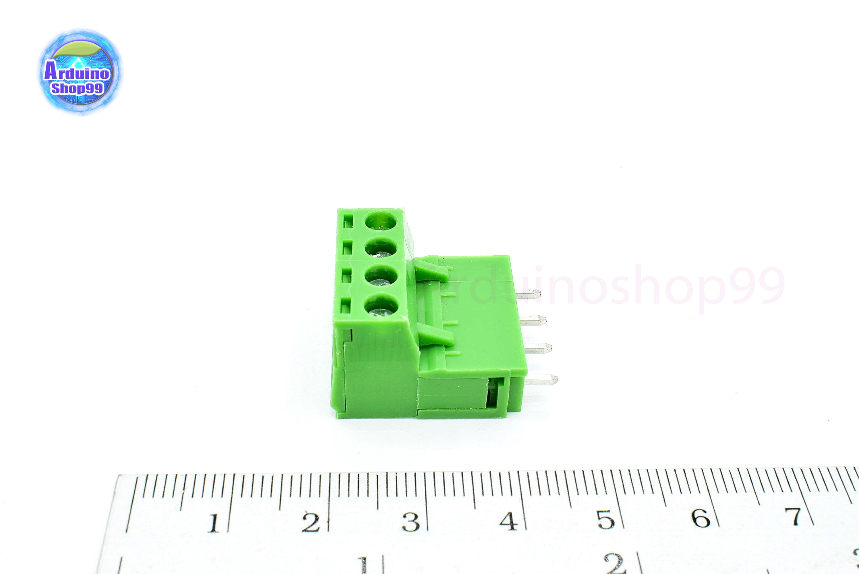 Terminal Block PCB connector 4P / 2EDGK 5.08mm plug-in ( 1 ชุด ผู้+เมีย )
