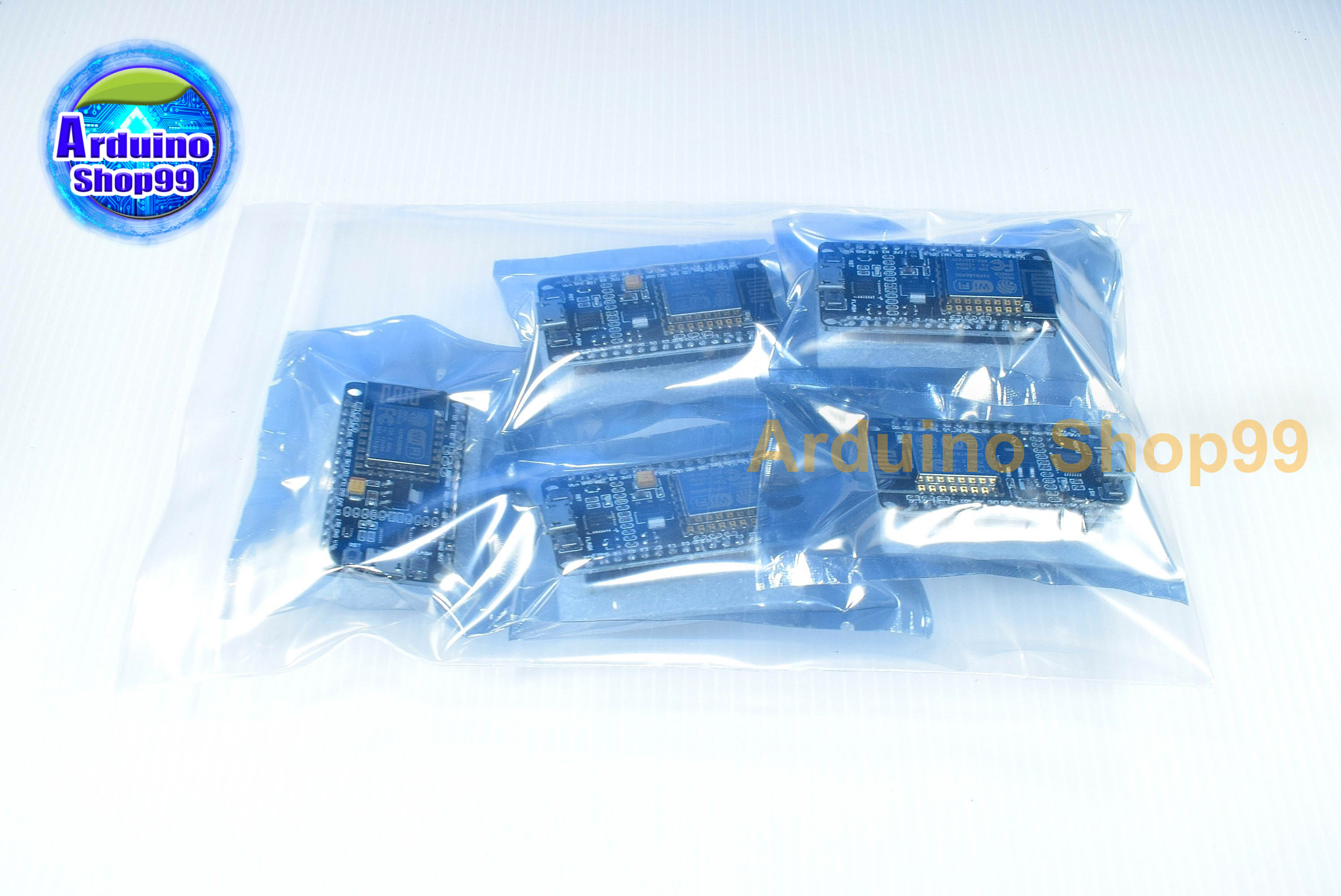 1 ชุด จำนวน 5 ตัว NodeMcu ESP8266-12E V2 CP2102