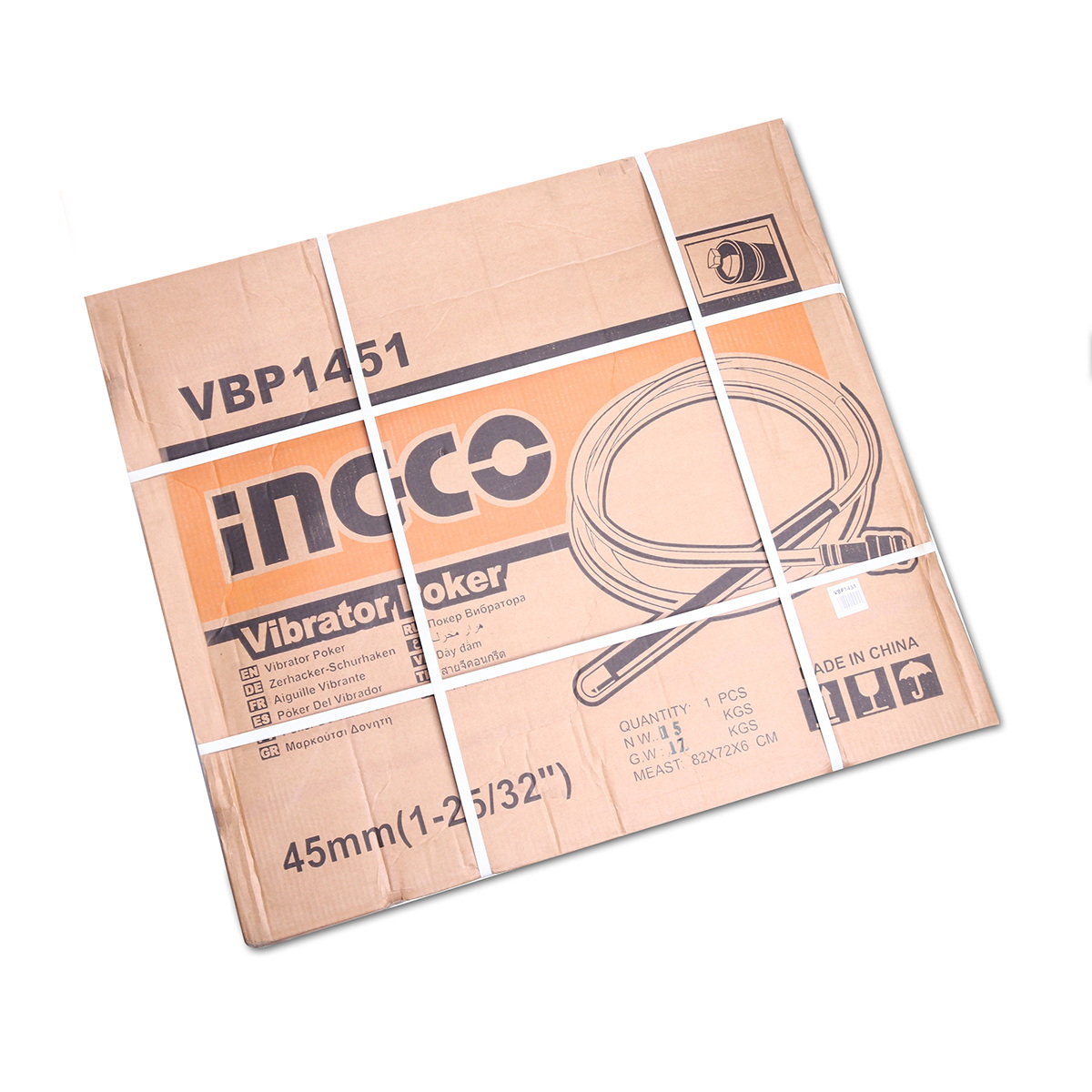 INGCO VBP1451 สายจี้ปูน 45mmx6m (เขี้ยว)