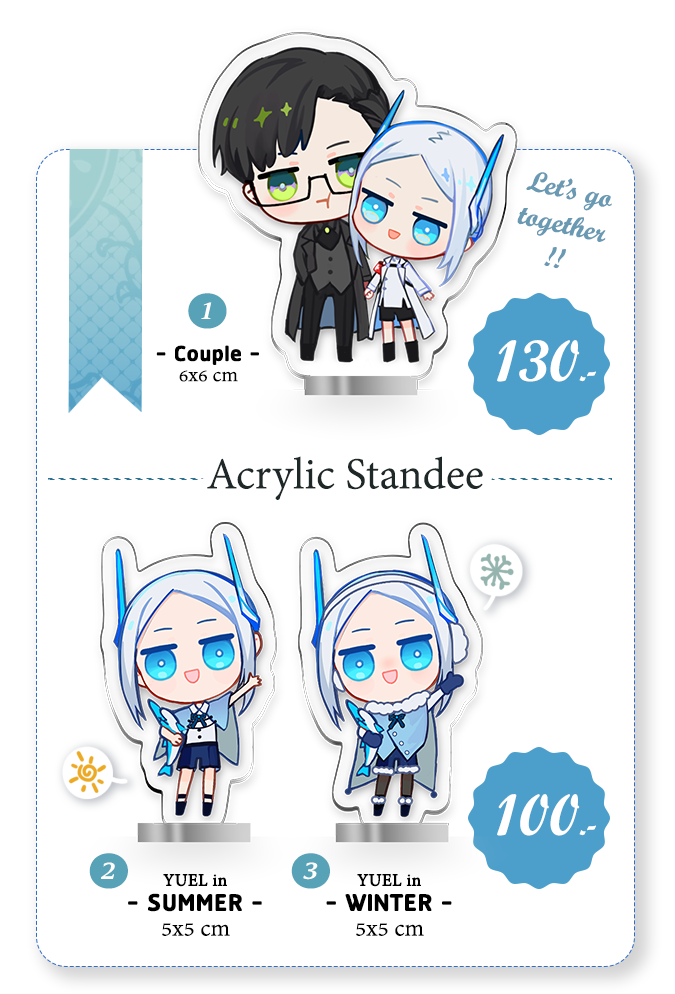 [ Stock ] Acrylic Standee