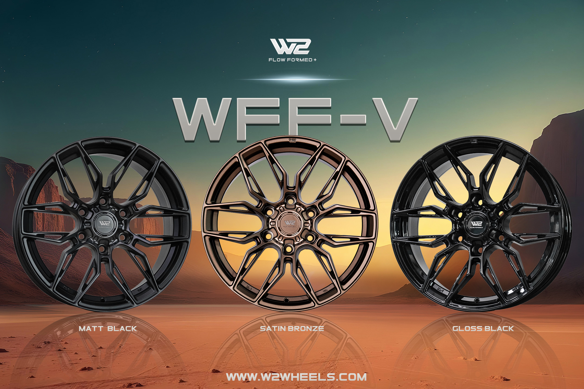 ล้อ W2 WFFV ดีไซน์ใหม่ ขอบ18 6รู