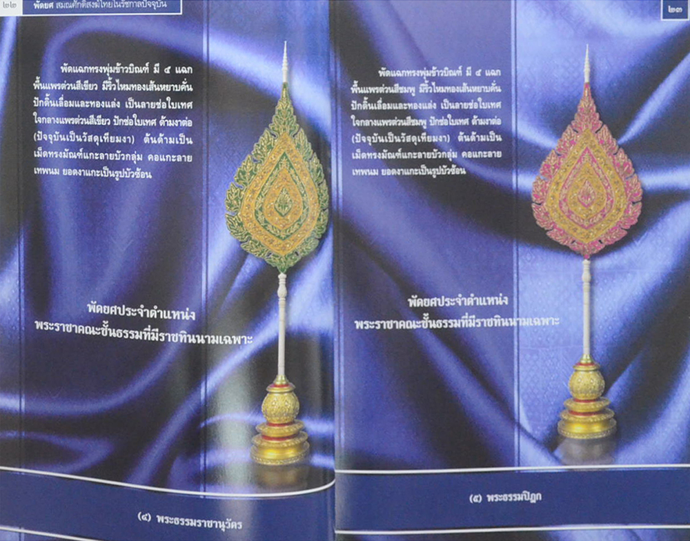 พัดยศ สมณศักดิ์สงฆ์ไทยในรัชกาลปัจจุบัน