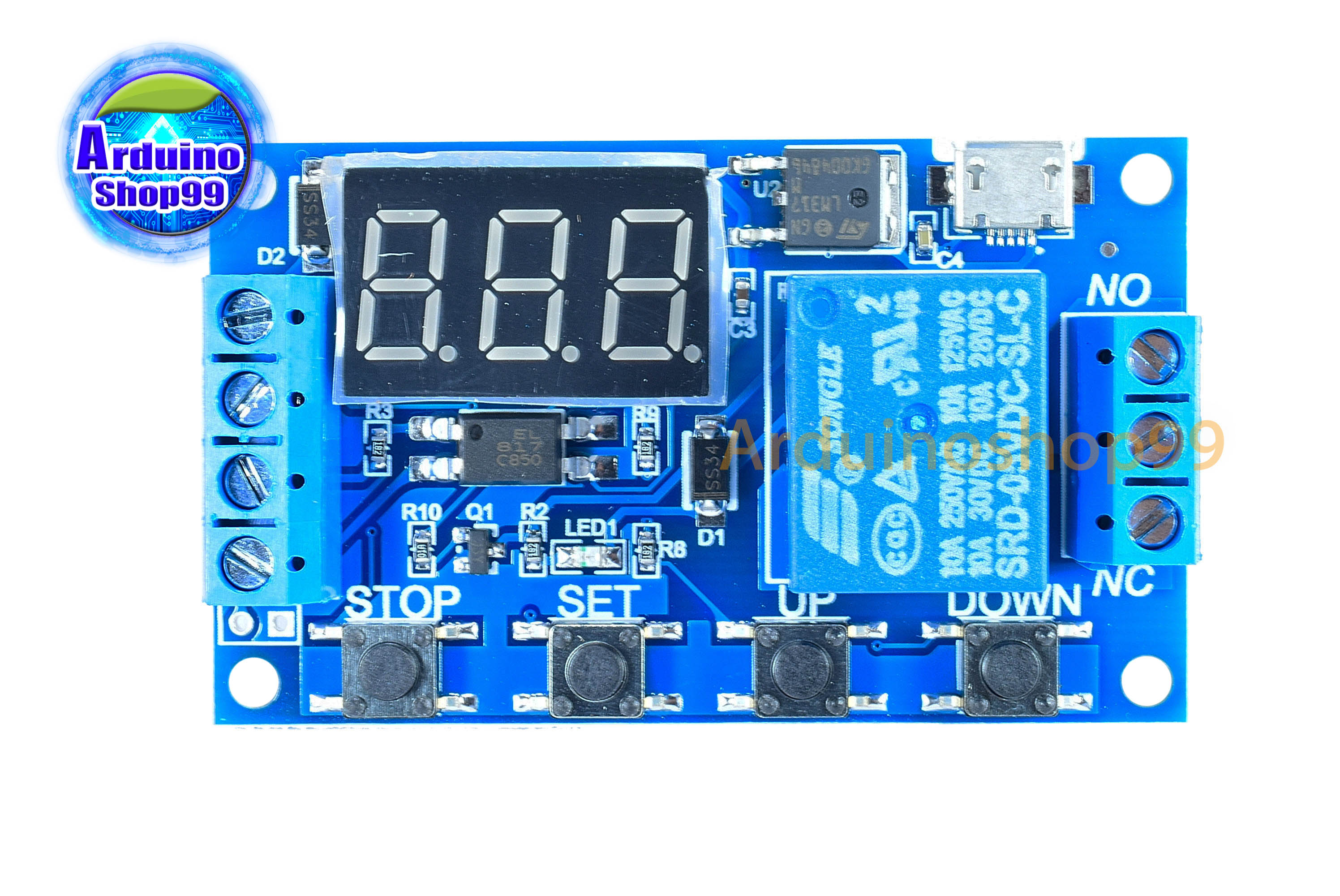 Relay Module 6~30V Multifunction 1 Channel Switch DC 12V Controller