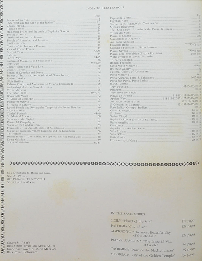 ROME Down through the centuries