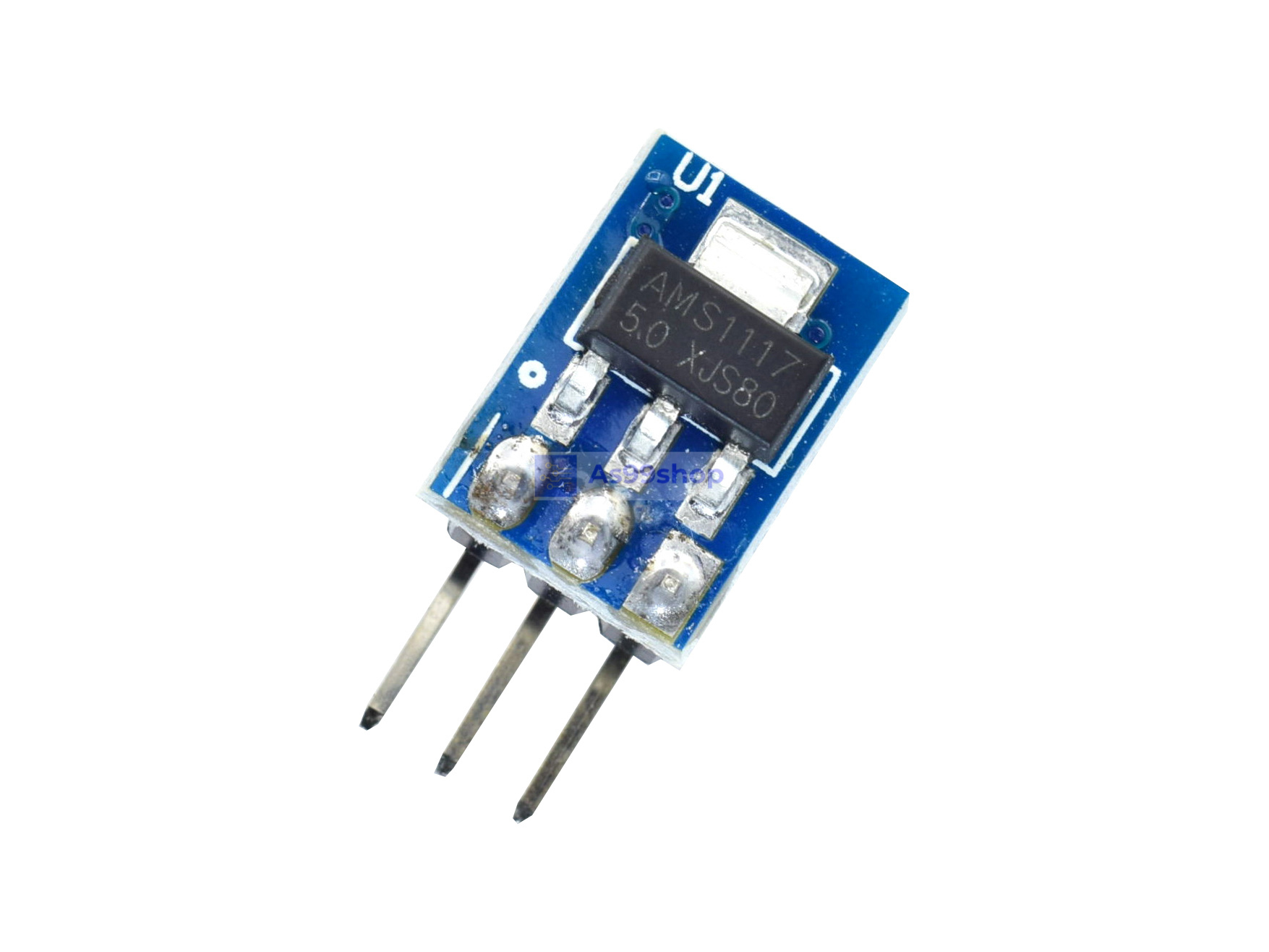 AMS1117-5V Voltage Regulator 5V 800mA แบบ 3 ขา Step Down(จำนวน 1 ตัว)