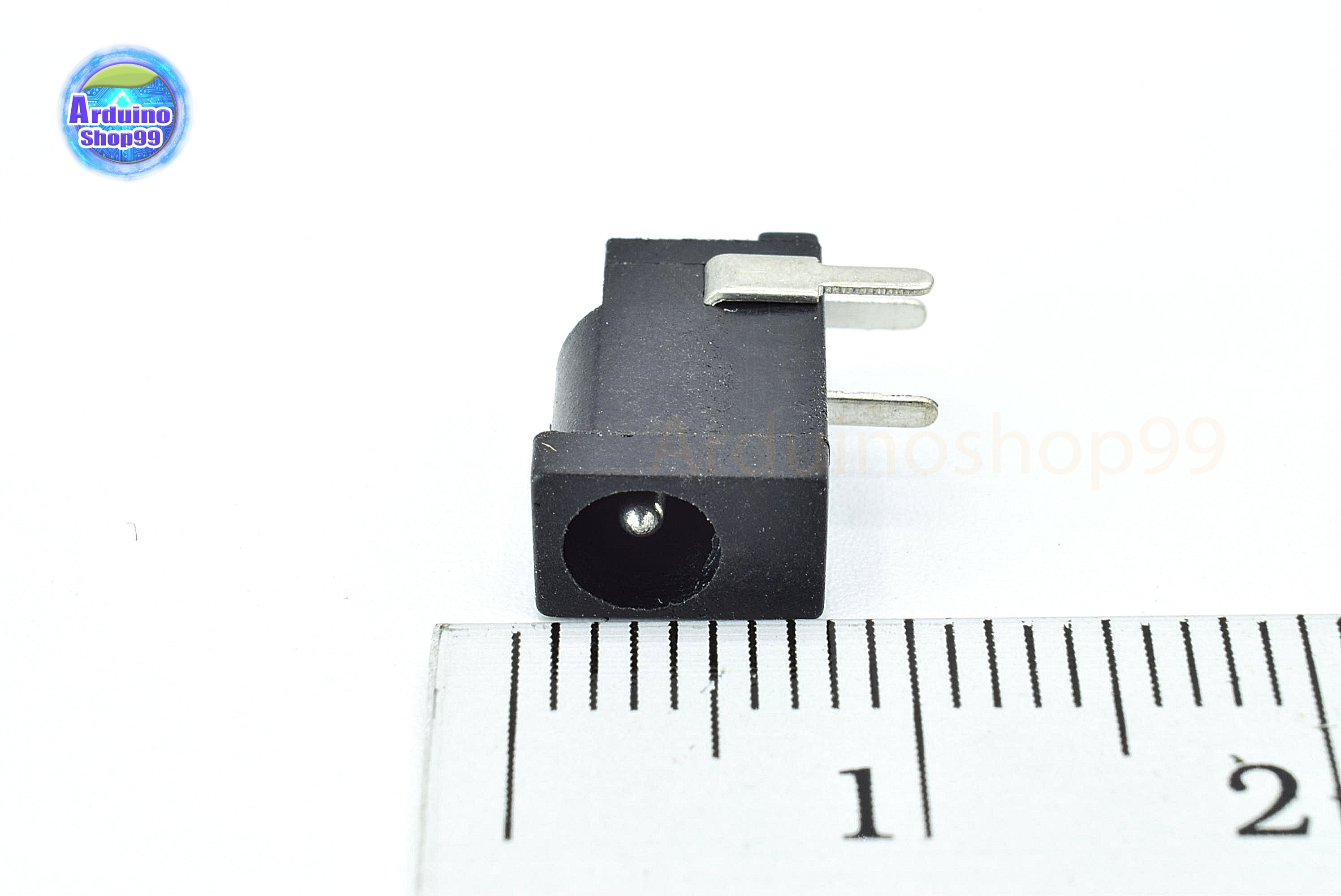 DC002 0.3A 50V Black Power Jack Socket Connector 3.5 * 1.3 mm.
