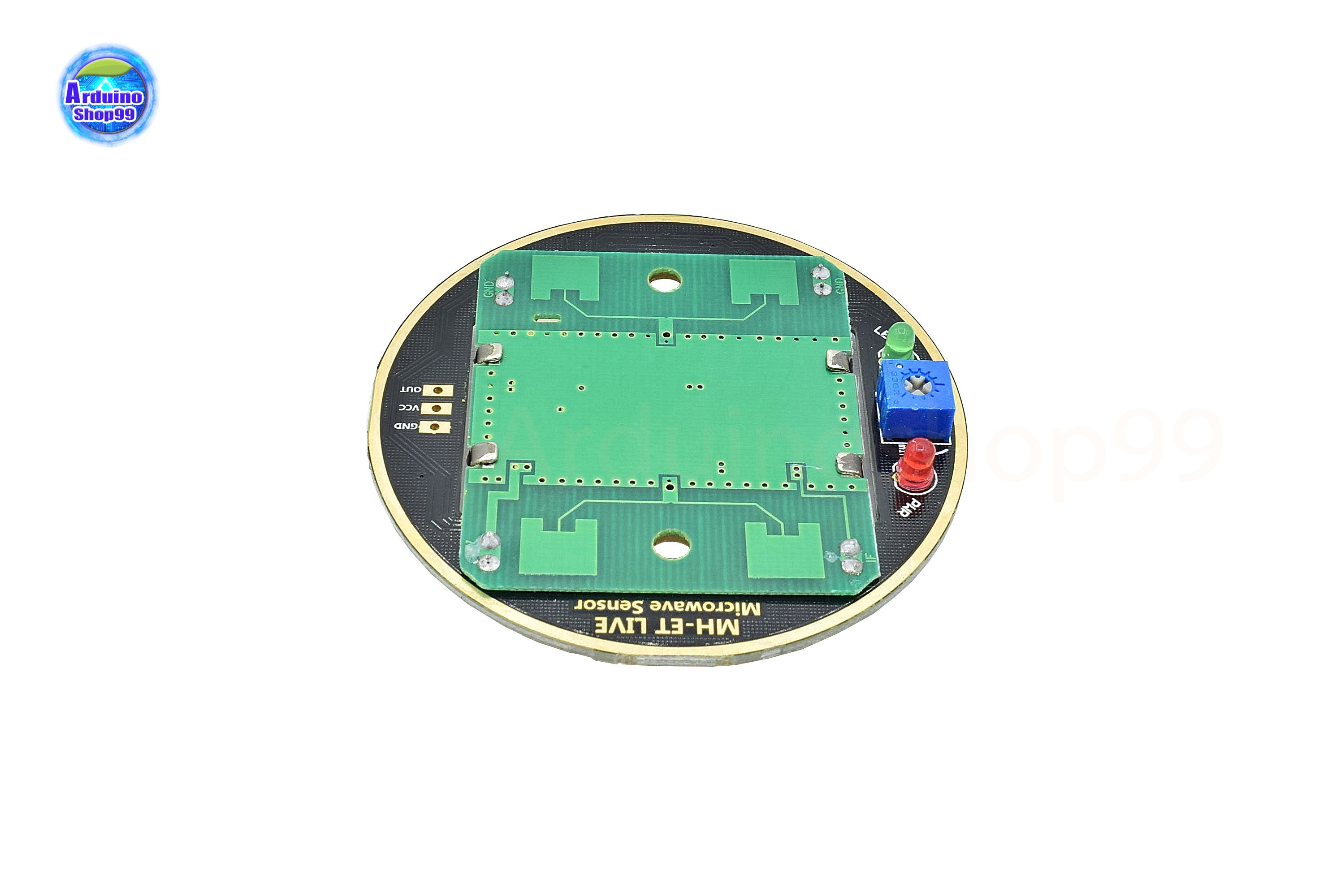 เซนเซอร์จับความเคลื่อนไหวด้วยเรด้า HB100 Microwave Doppler Radar 10.525GHz