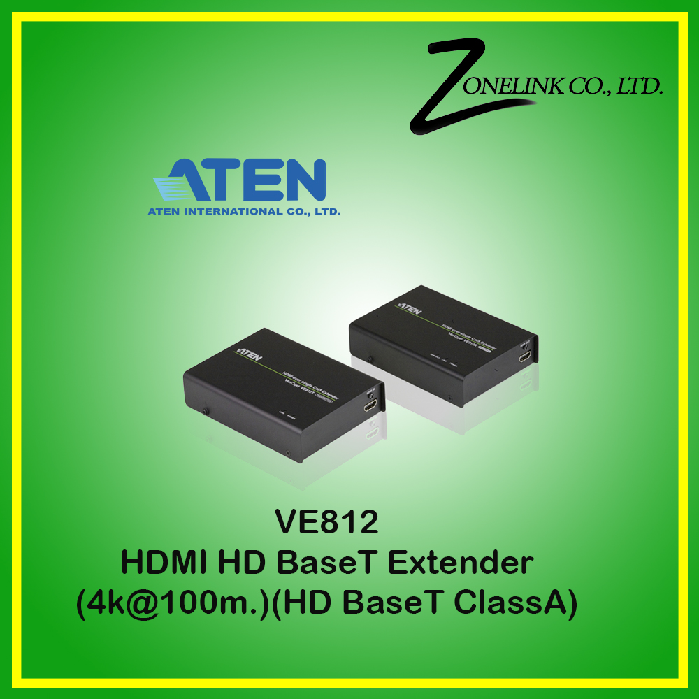 VE812 HDMI HDBaseT Extender (4K@100m) (HDBaseT Class A) VE812