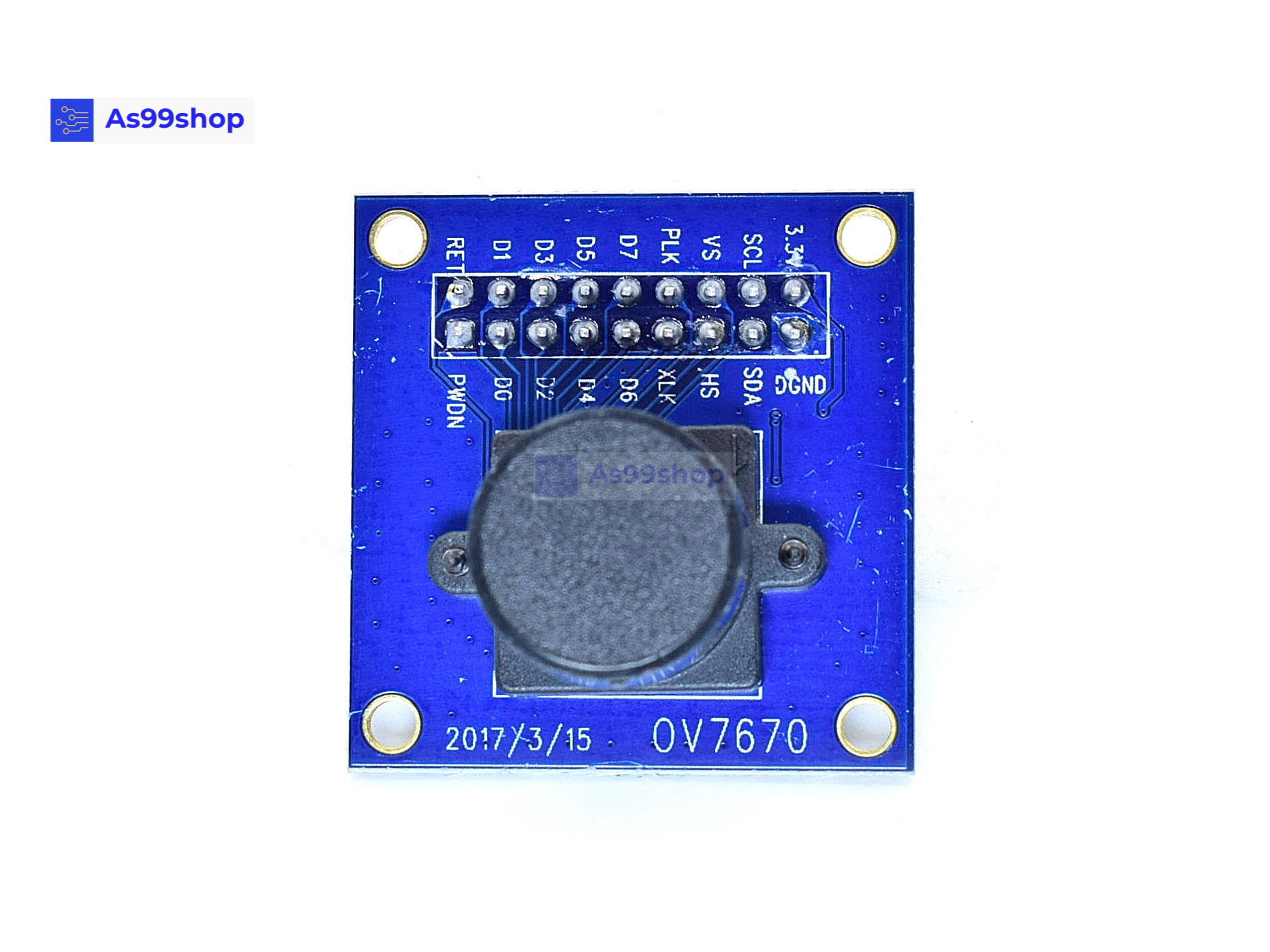 OV7670 camera module size 640X480 For Arduino