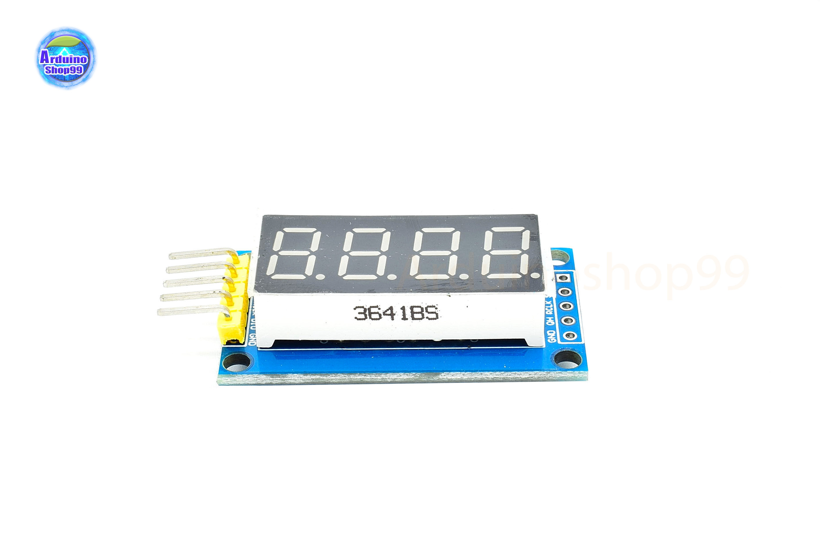 0.4 inch 4-digit digital tube display module 74HC595 drives
