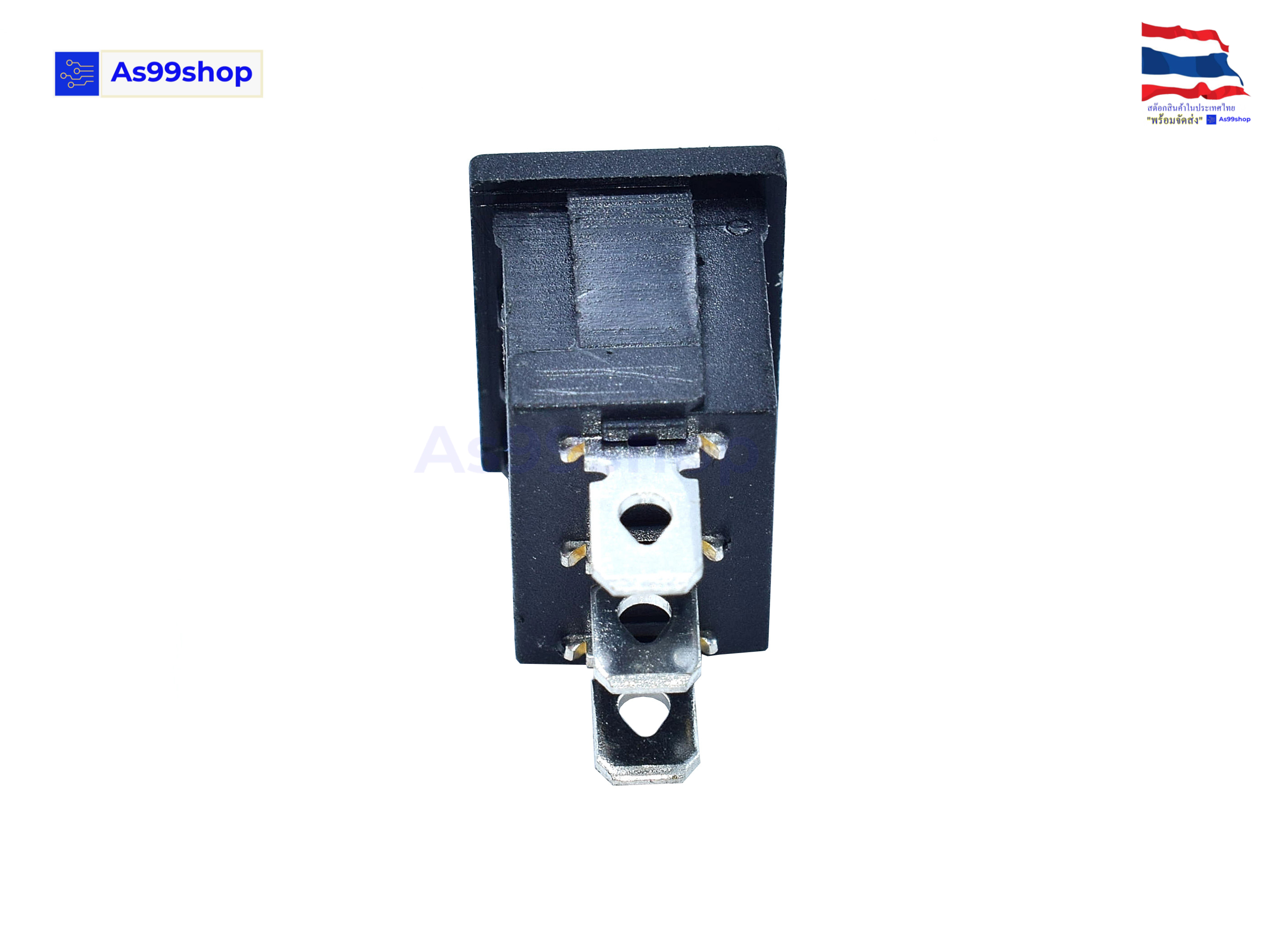 KCD1-1 Switch 3 Pin 10A 250V Black( 2 ตัว)