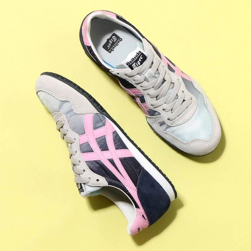 Onitsuka Tiger Serrano Serrano (Soft Grey/Light Pink)