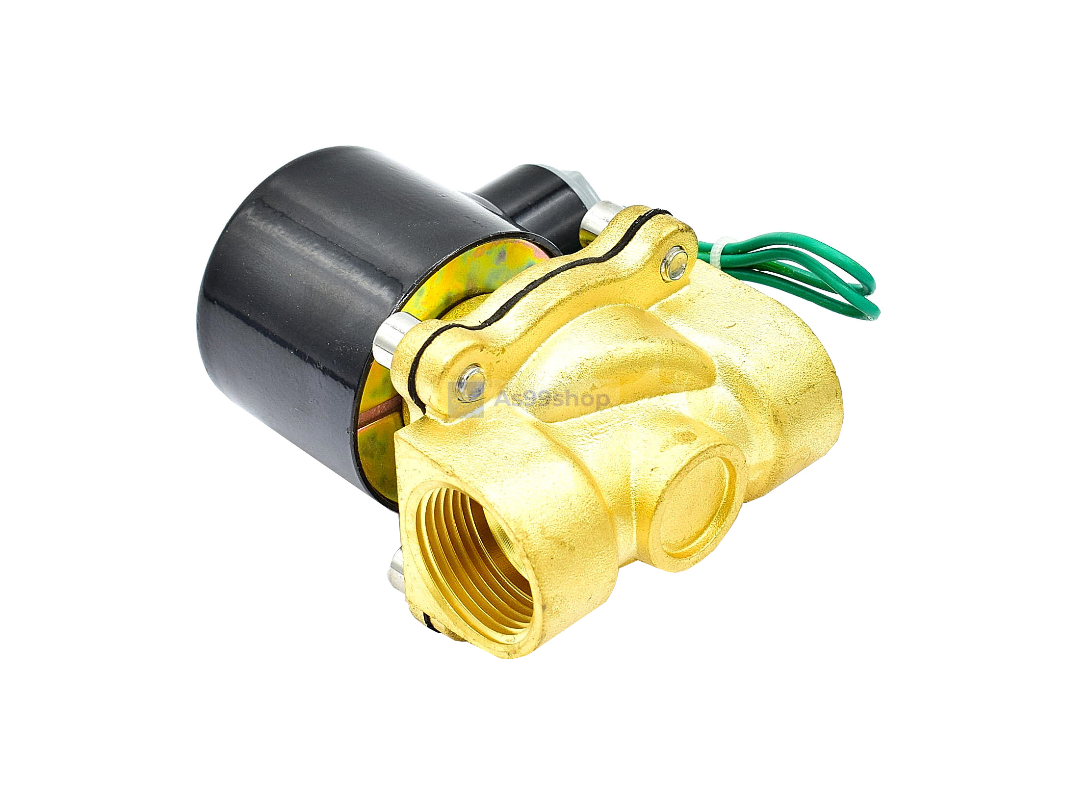 Solenoid Valve โซลินอยด์วาล์วทองเหลือง NC ปกติปิด 3/4" 12VDC