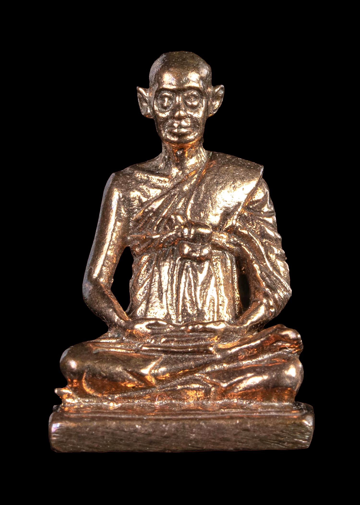 รูปหล่อสมเด็จพระพุฒาจารย์โต พรหมรังสี รุ่น ๒๑๔ ปีเกิด วัดระฆังโฆสิตาราม ปี2545 เนื้อนวะขัดผิว ก้นตอกโค๊ตระฆัง สภาพสวยพร้อมกล่องเดิมๆ