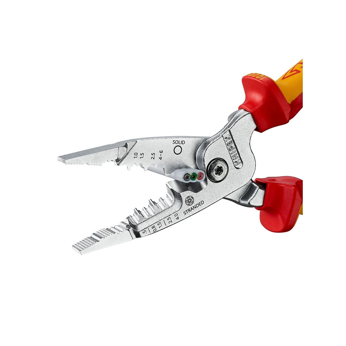 KNIPEX 13 76 200 ME คีมปากรวมงานไฟฟ้า รุ่น Metric 200mm ป้องกันกระแสไฟ 1000V