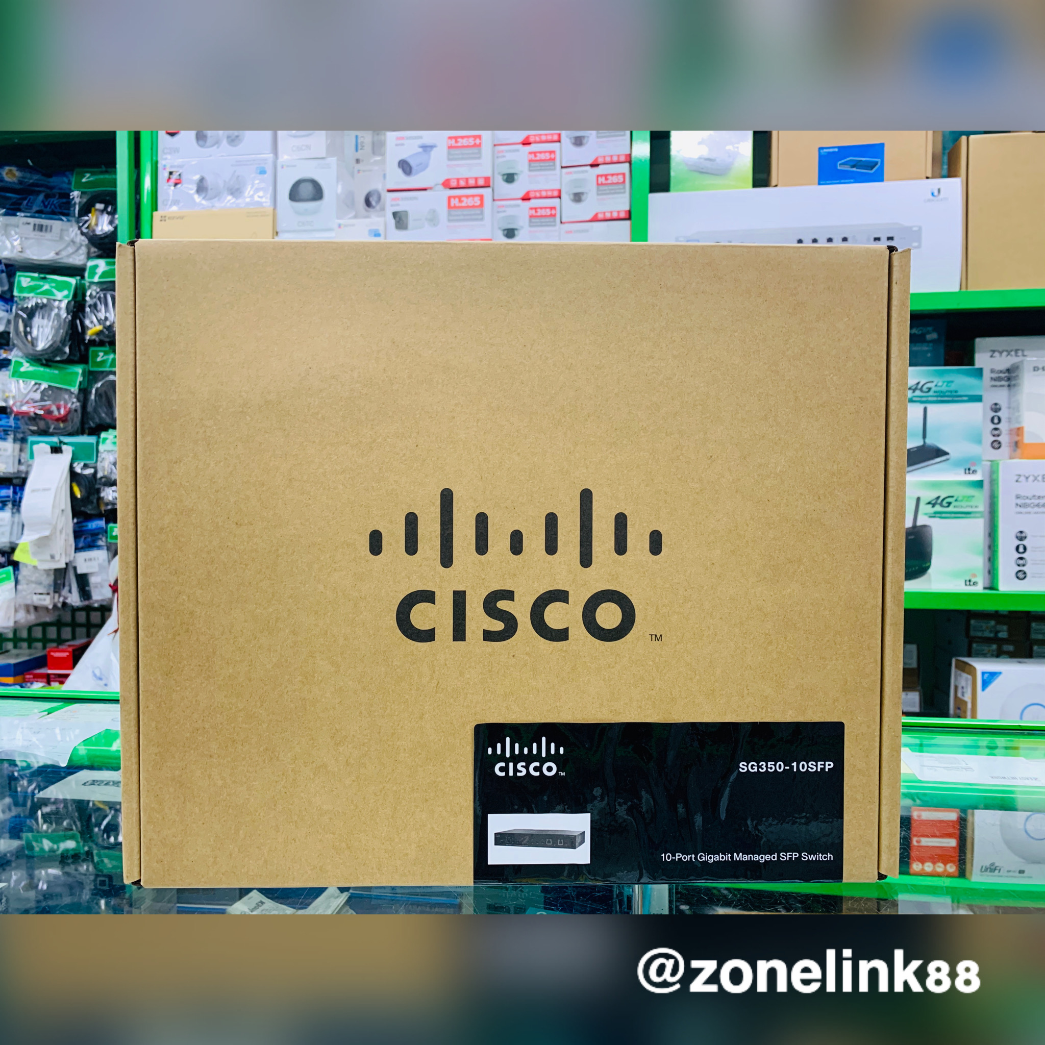 Cisco SG350-10SFP 10-Port Gigabit Managed SFP Switch
