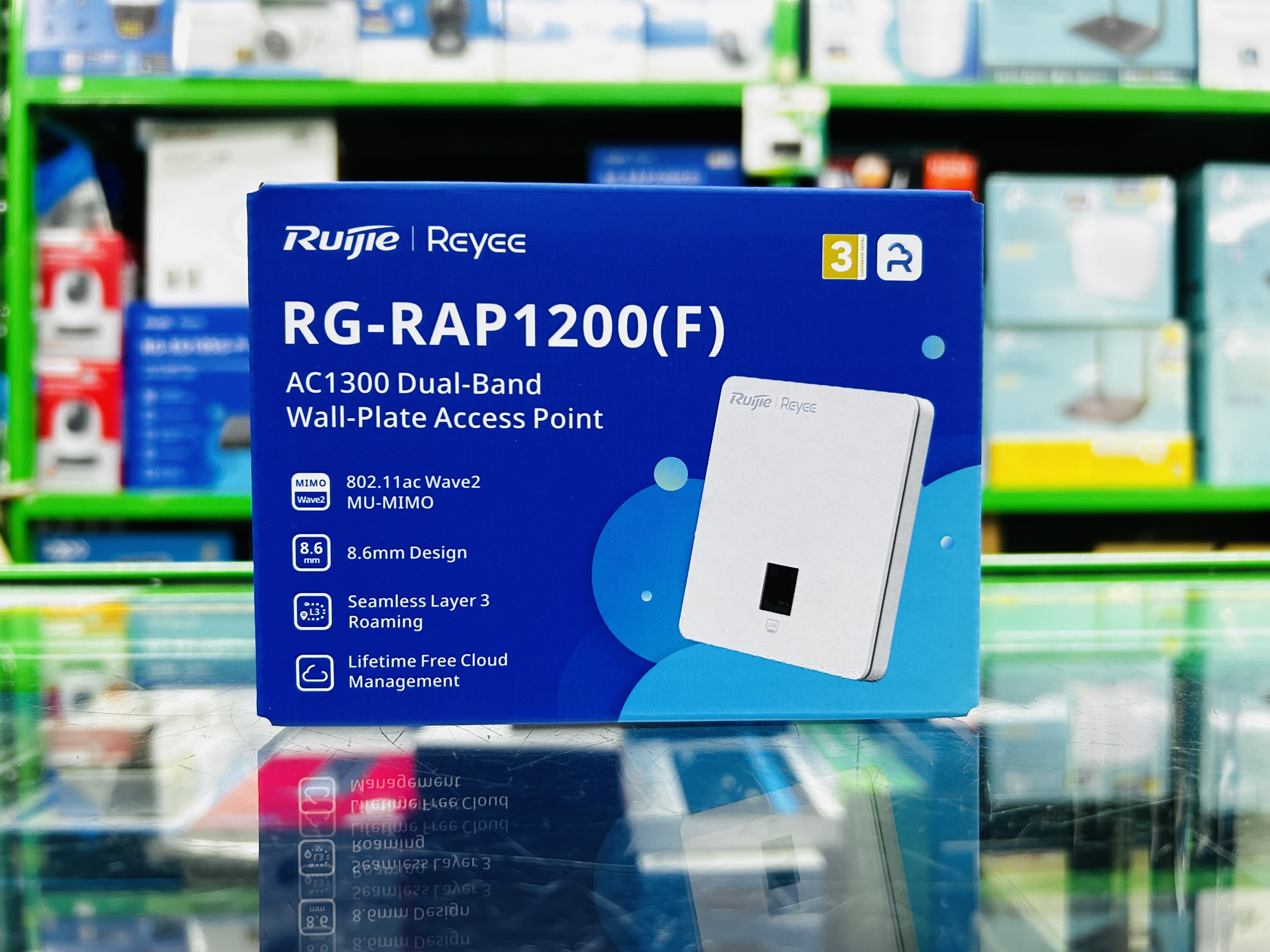 RG-RAP1200(F) Reyee Wall-Mountable Wireless Access Point Dual-Band