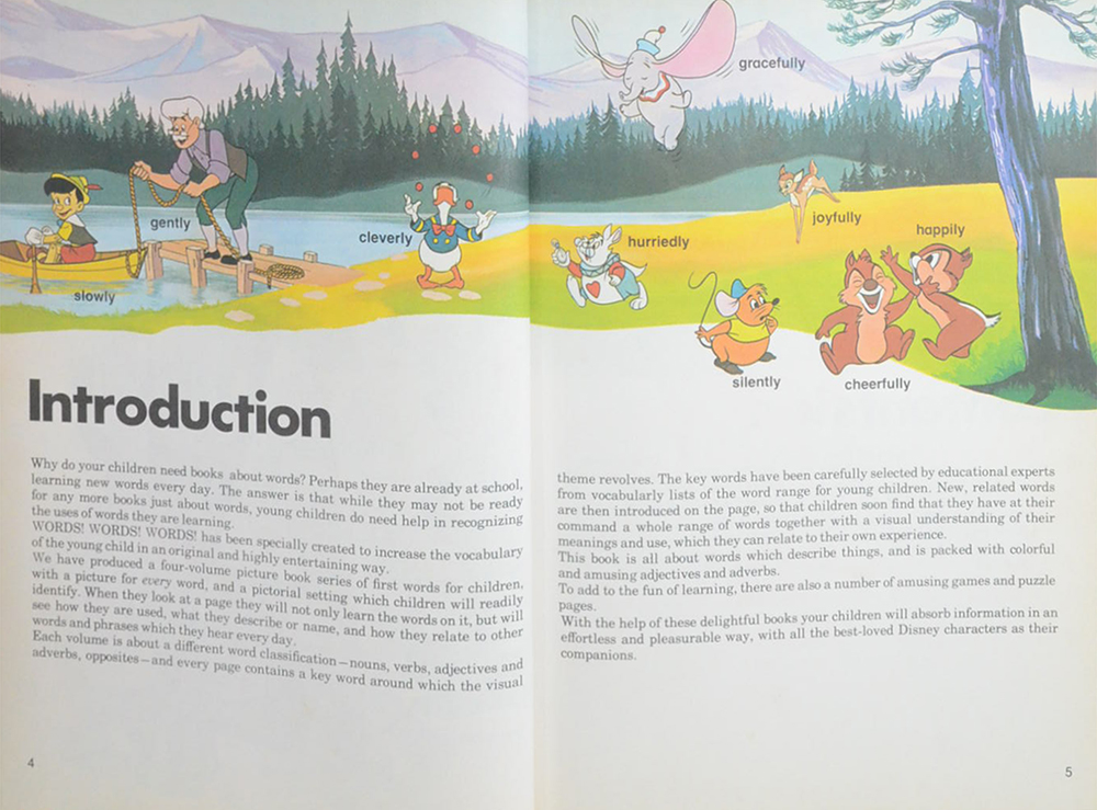 Words that Tell you About Things