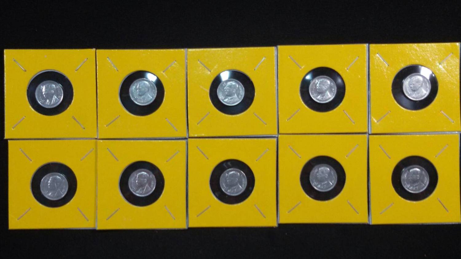 เหรียญ 1 สต.พ.ศ.2530 (อลูมิเนียม) UNC