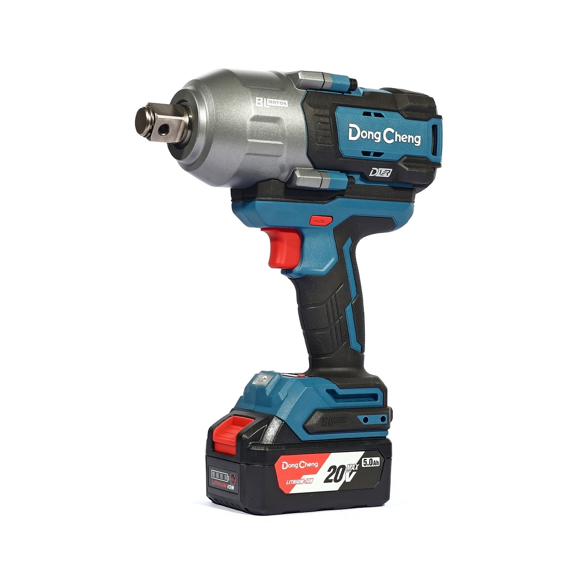 Dong Cheng DCPB1288-FK บล็อกไร้สาย 3/4" 1288Nm 20V แบตx2-Fast