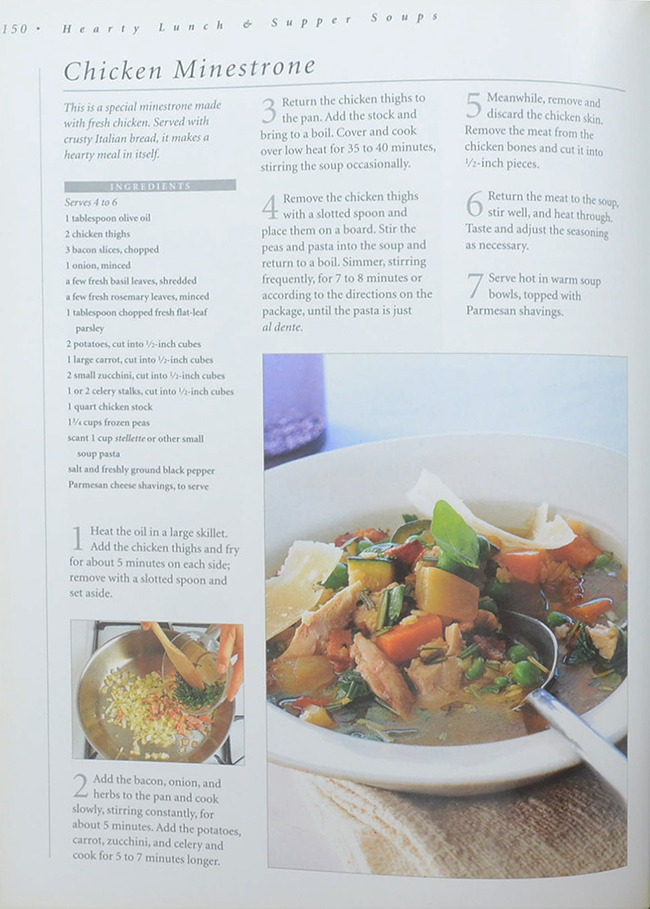 SOUP superb ways with a classic dish