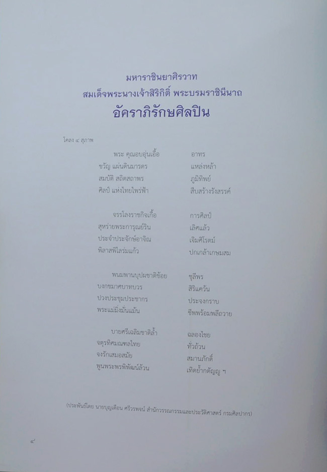 อัครศิลปิน อัคราภิรักษศิลปิน (พร้อม CD และกล่อง)