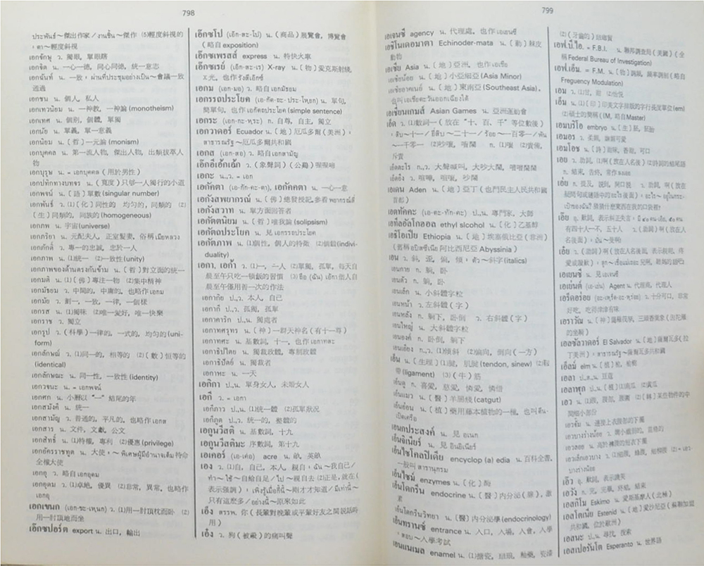 พจนานุกรมไทย-จีน