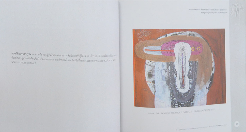 หนังสือที่ระลึกนิทรรศการทัศนศิลป์ 84 ปี ศาสตราจารย์พิเศษอารี สุทธิพันธุ์