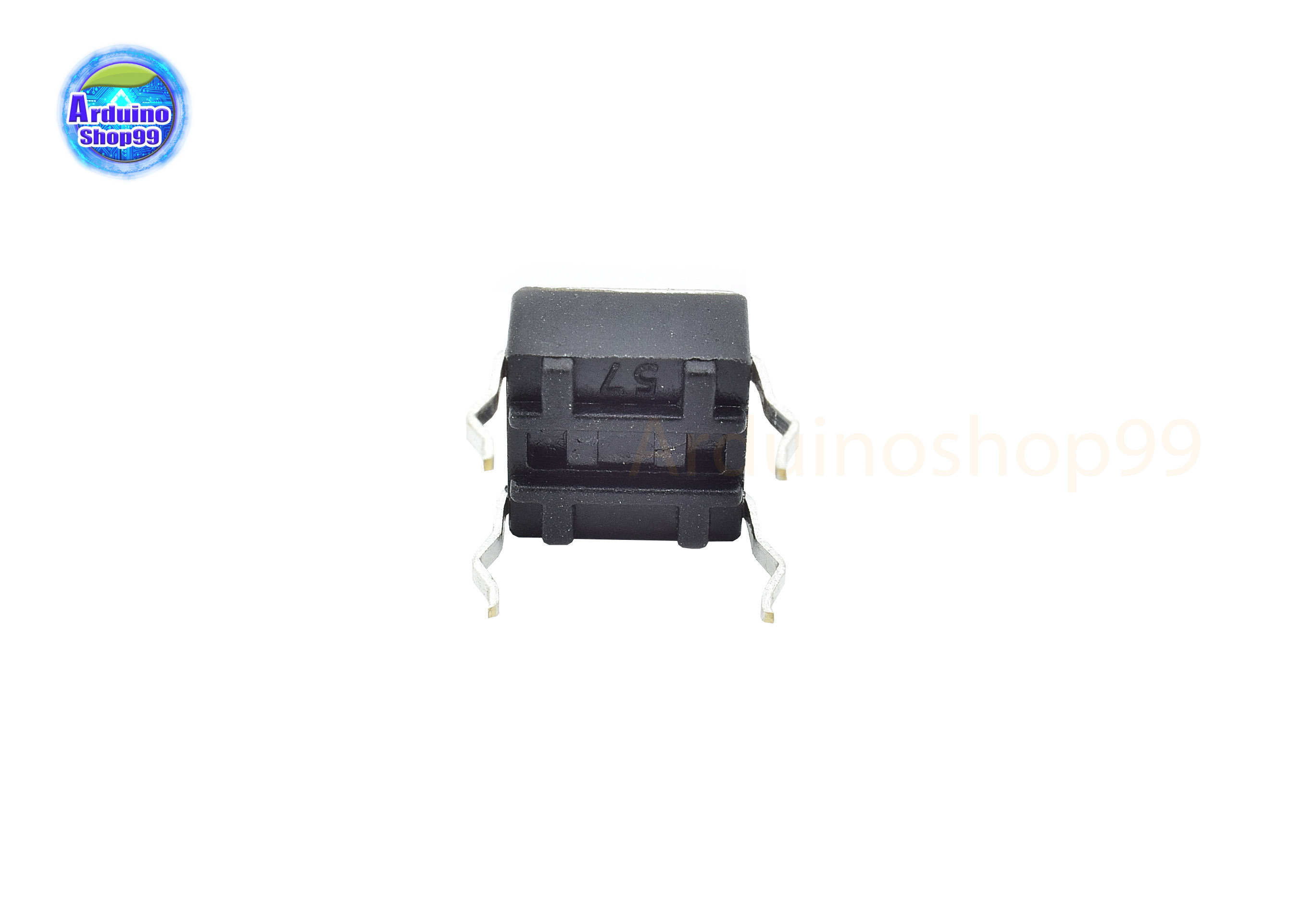 ไมโครสวิตช์ กดติดปล่อยดับ 6*6*5 mm แบบ 4 ขา micro switch button (จำนวน 10 ชิ้น)