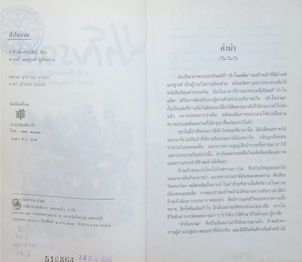 ป่าโบราณ (ขายตามสภาพ)