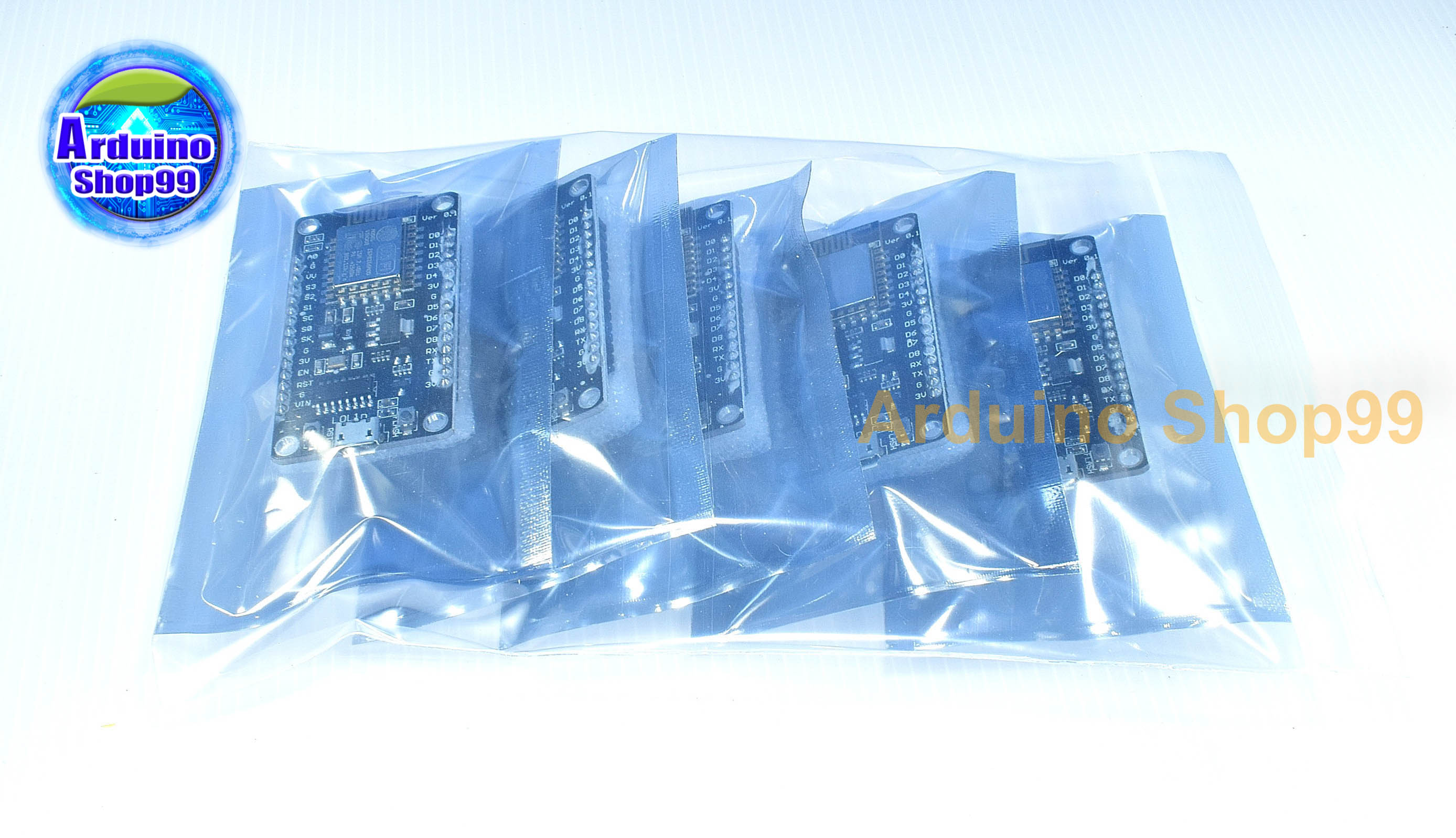 1 ชุด จำนวน 5 ตัว NodeMCU V3 ESP8266-12E USB CH340