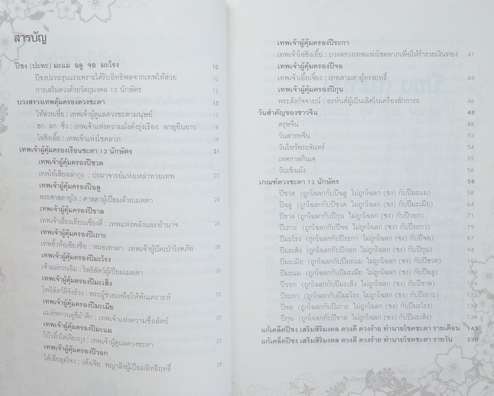 แก้เคล็ดปีชง 12 นักษัตร