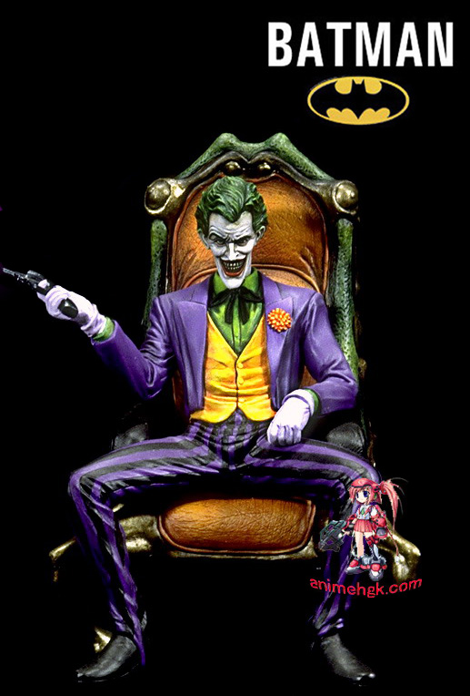 Batman Joker comic on throne โจ๊กเกอร์ แบทแมน 1/8