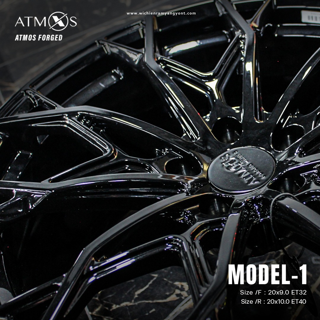 ล้อแม็กใหม่ ATMOS X Wheel Premium Forged กับล้อฟอร์จแท้