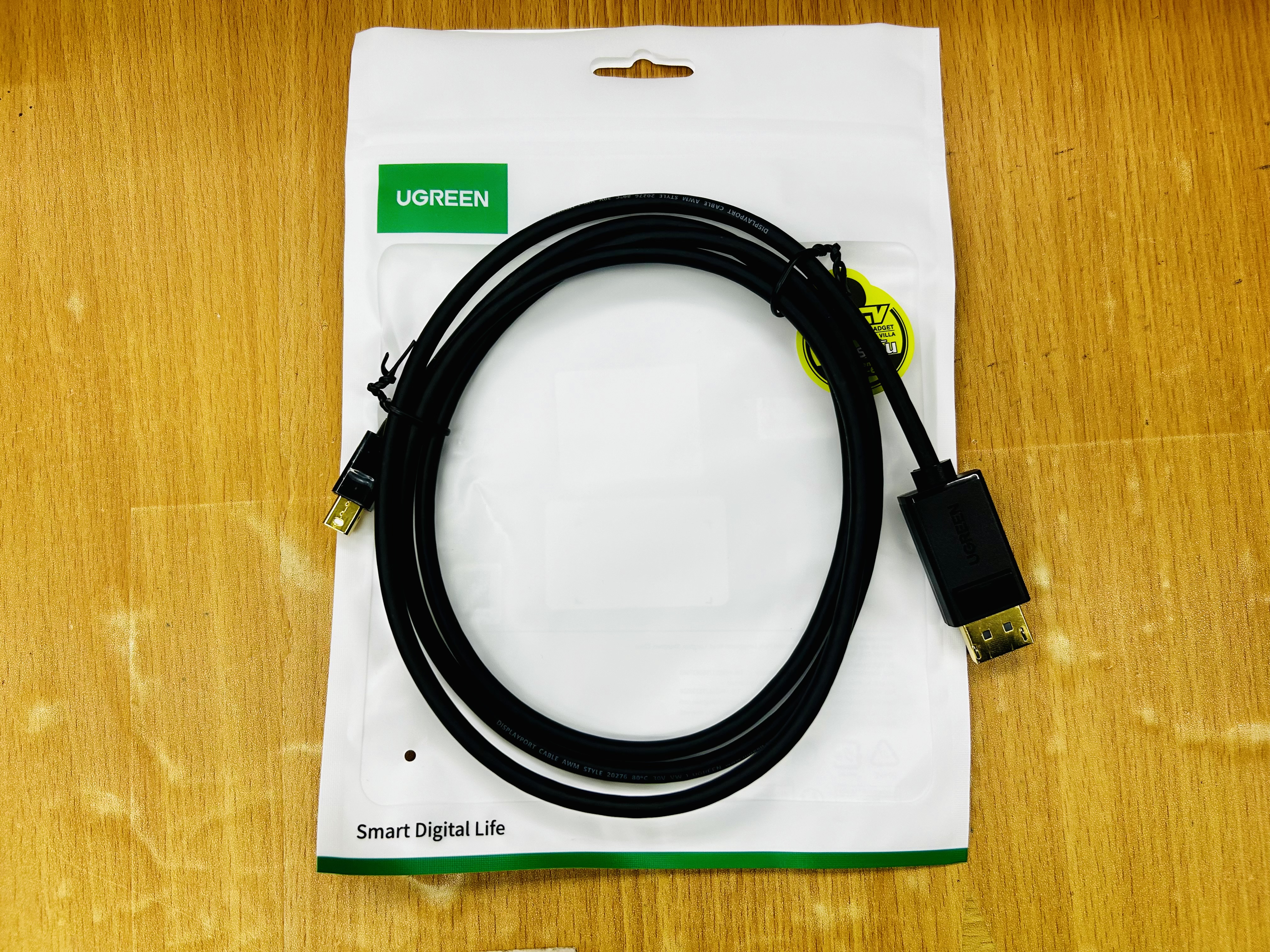 UGREEN 10477 Mini DP to DP Cable 1.5m